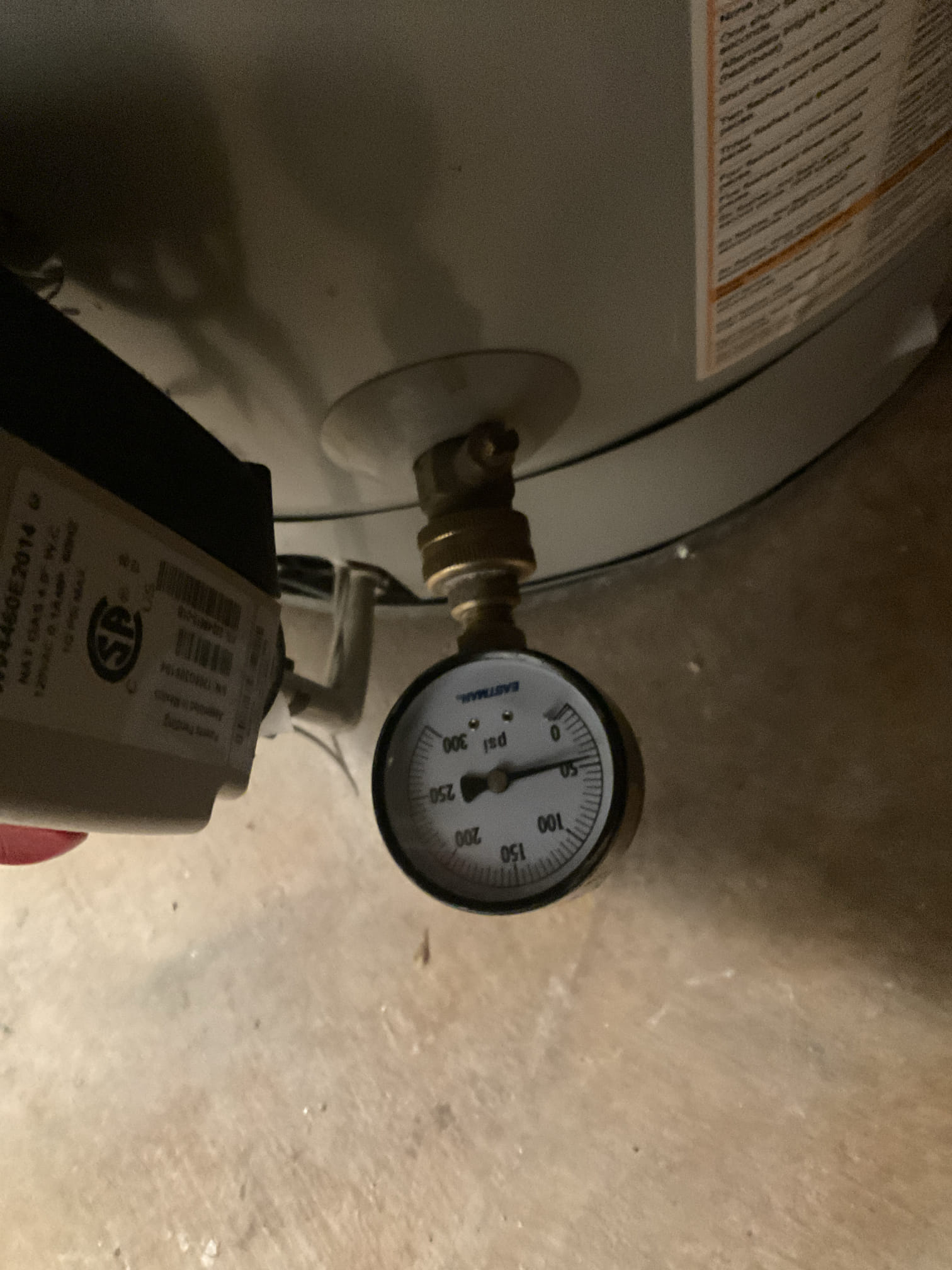 Replaced a 1/4 copper line with 1/2 uponor pipe and valve from crawl space to behind refrigerator 