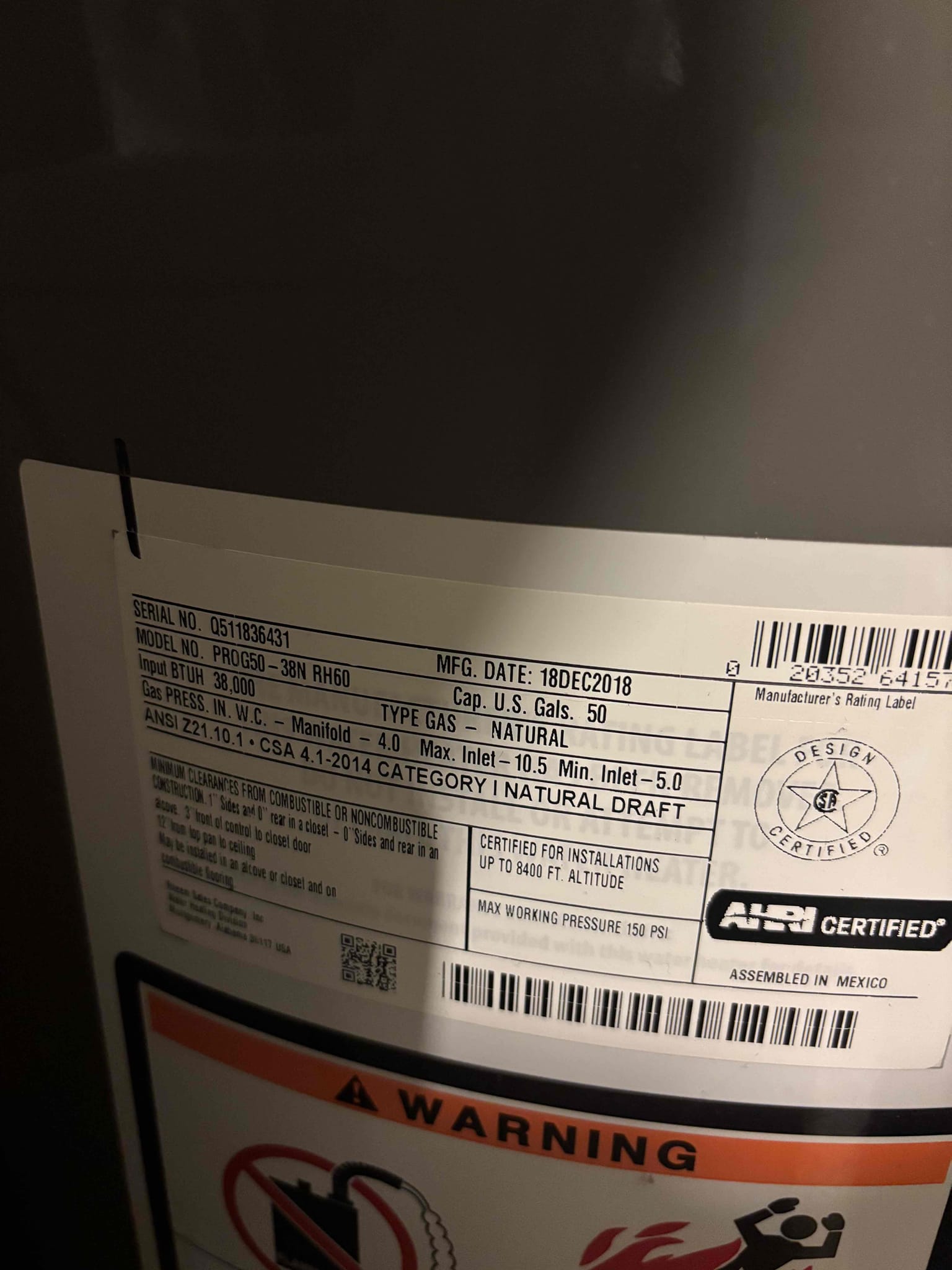 Upon arrival, customer stated they’re experiencing low water pressure throughout home. After thorough evaluation, notice galvanized water service. Also notice PRV has recently been replaced. Provided customer estimate to replace galvanized water service with 1 inch pex. Water service includes trenching from meter to house, and install installing new whole home shut off with new PRV.