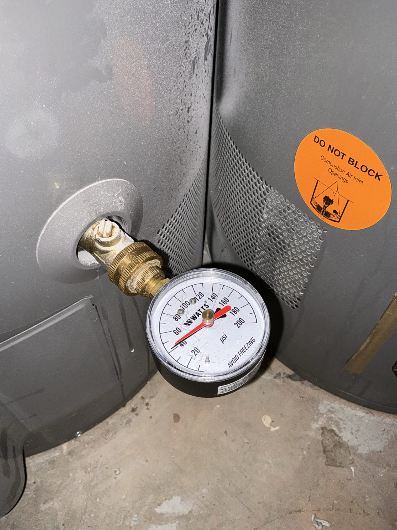 Installed new whole home gas regulator for 2lb gas meter installed by county. Installed gas regulator and proper fitting to connect to meter. Tested and painted coating on gas line. Inside upstairs in laundry room sewer smell is coming from somewhere, as a first step installed true seal device for laundry floor drain. If smell comes back recommend performing next step which is smoke test. Left estimate. Installed new hose bib in back yard. Installed hose bib and connected to water underneath kitchen sink with new shut off valve. Tested all work for proper operation. No leaks. Cleaned work space 