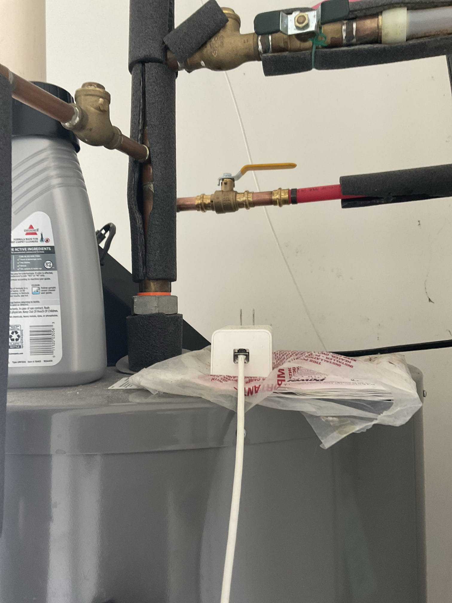 75 gas power vent heater trouble shot , ordered parts and include back install , add 3/4 pro press ball valve on hot side 