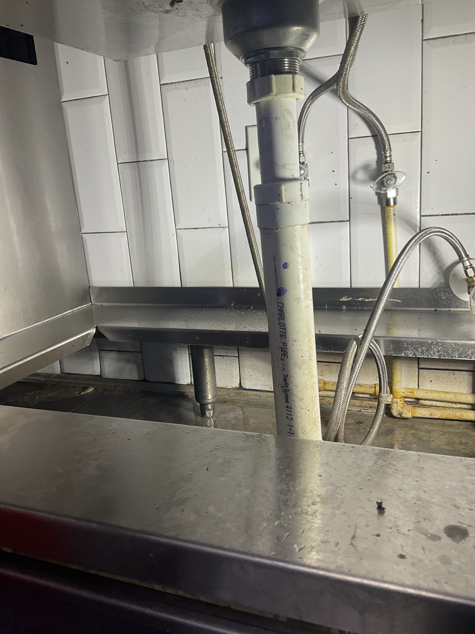 Replaced a basket strainer 
