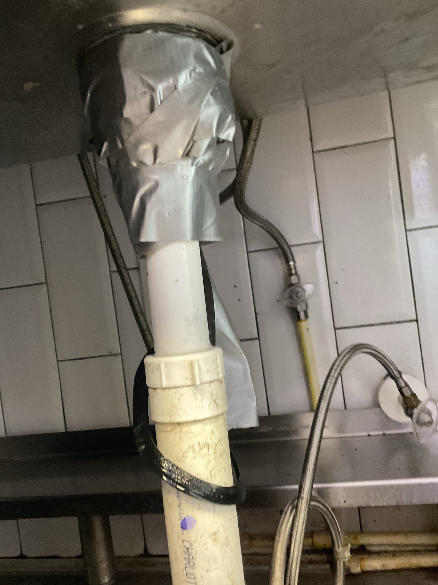 Replaced a basket strainer 
