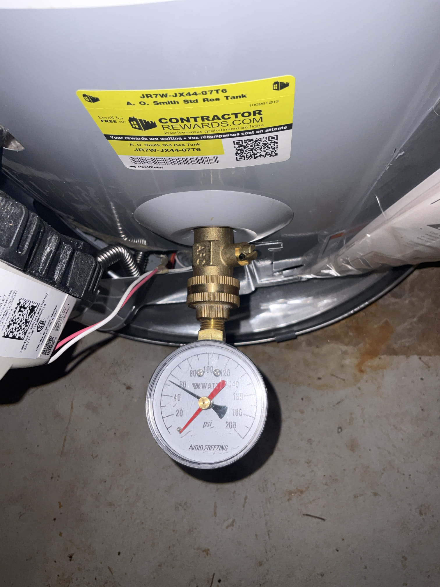Replaced a old main water shut off and Prv with full port 3/4 ball valve and full size watts AUB 25 , replace front hose bib , 