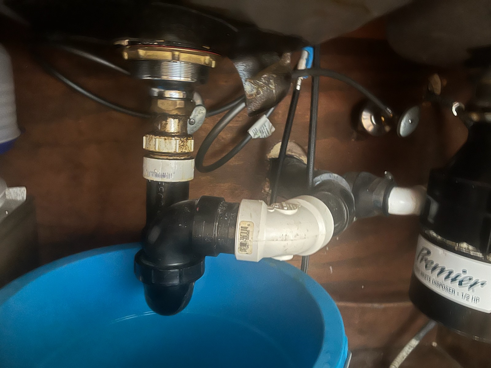 Back up kitchen drain , hydro jetting and camera work In basement ceiling, cleaned lots grease build up over the years 