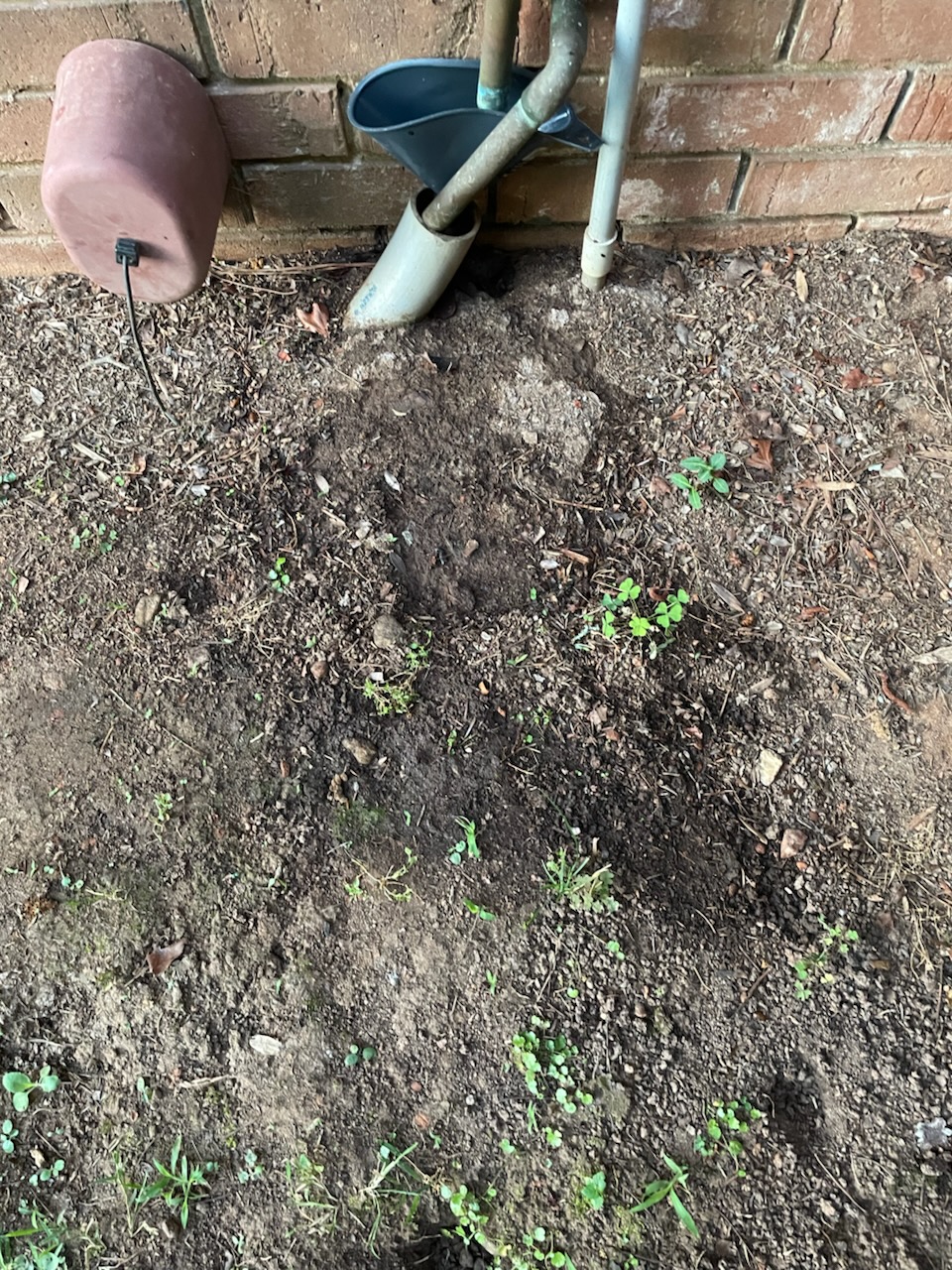 Water in yard upon arrival. Customer stated they noticed water pooling in front of the house. After looking noticed condensate pump drain line was ran to that location. Informed customer with as hot as it’s been the ac is running more causing the condensate pump to run more. Informed customer this was not an issue and is working properly. After completing whole home inspection, noticed water heater was 12 years old, and the customers whole home shutoff valve was a gate valve. Recommend customer to start thinking about replacing the water heater due to the age. 
