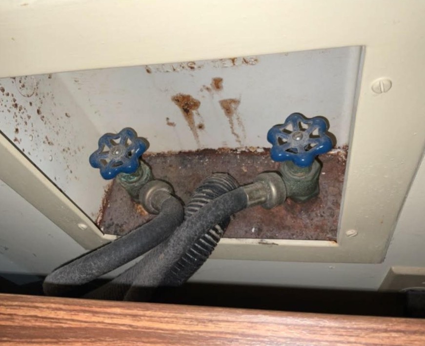 Came out for a washing machine box. Customer had an old style box with a cast iron trap. We decided to replace the box, valves, and the standpipe/p trap. Cut out old plumbing and installed new box and drain. Tested to ensure proper function and a leak free install by running washing machine hose down the drain. 1 year warranty. 