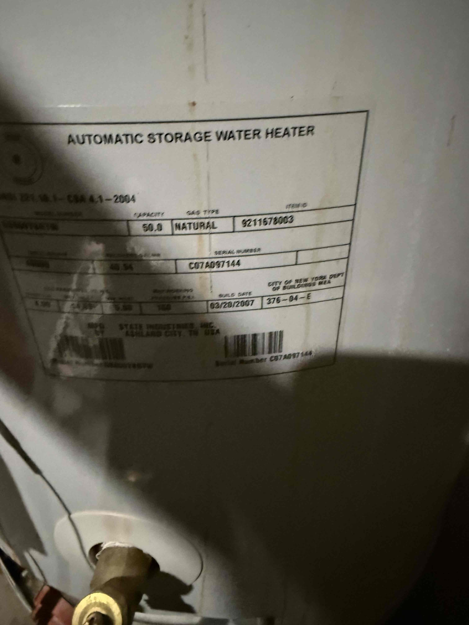 Water heater leaking upon arrival. Customer stated over the weekend he noticed water on the floor and realized the water heater was leaking at the top. Informed customer there was no repair option and the water heater would need to be replaced, gave customer estimate. Customer declined estimate and said he has more companies coming out to give estimates before he made a decision 