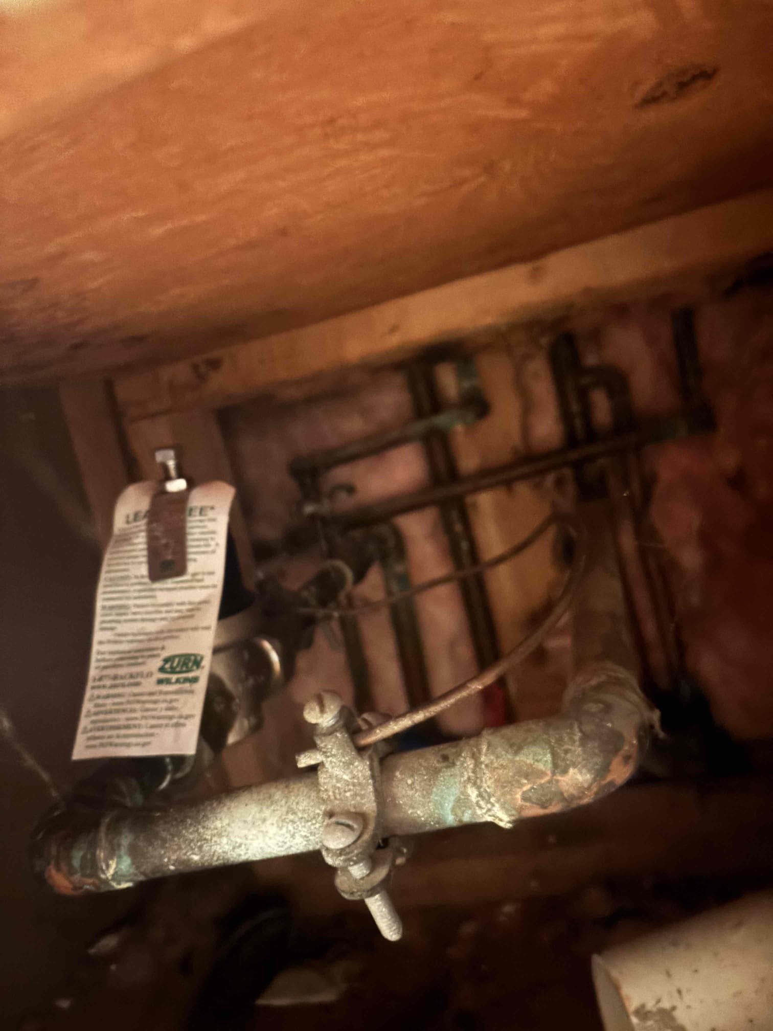 Upon arrival customer has leak in yard coming from water service. Provided customer estimate to start digging. Customer denied estimates at this time.
