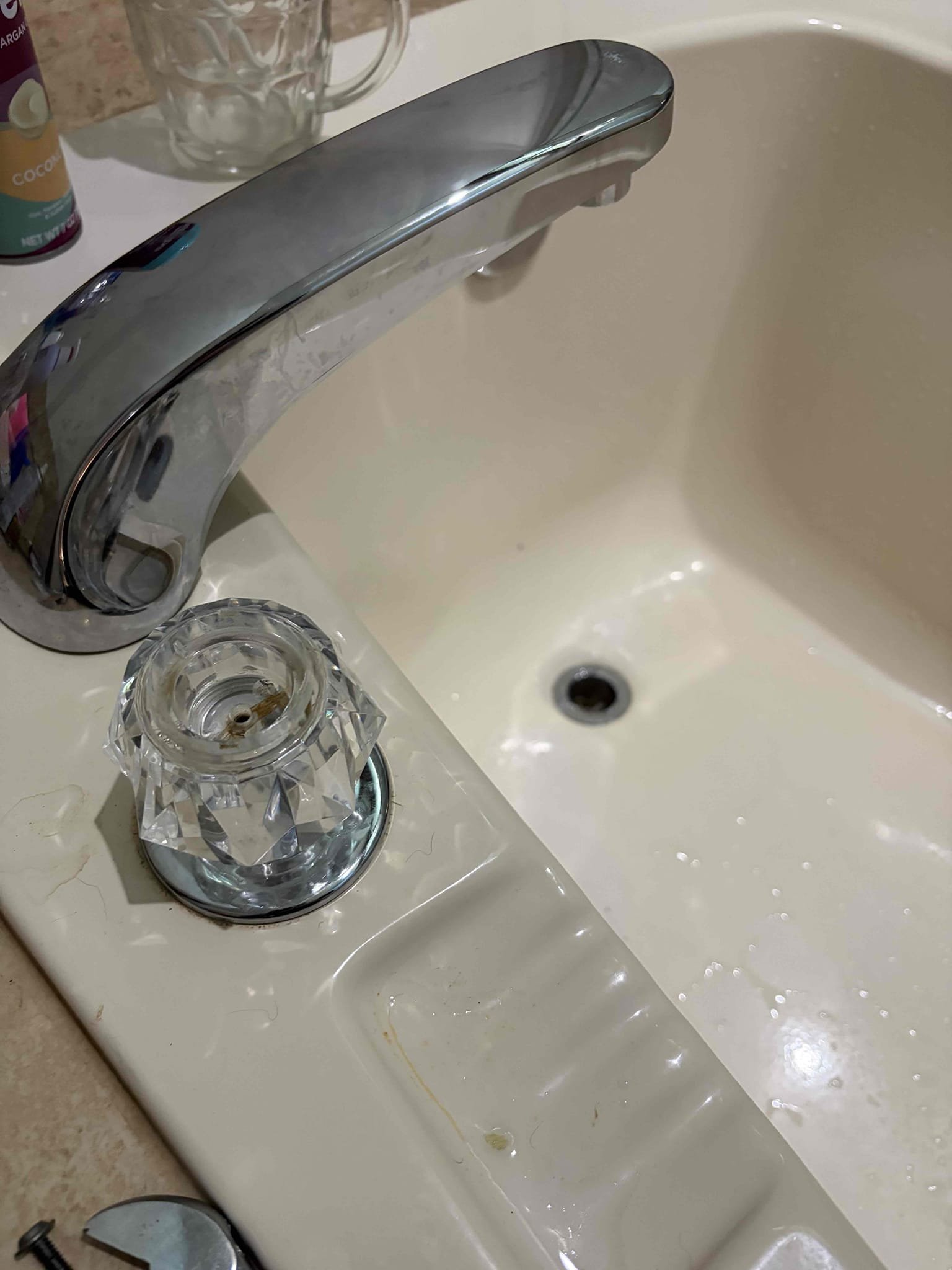 Upon arrival, customer has recently purchased and attempted to install new cartridge in roman tub. Tub is still dripping. Check water pressure, water pressure is sitting at 130 psi. Informed customer we will need to replace PRV. Customer approved estimate. Replace PRV with new watts 25AUBPRV. Also installed new seat in spring for hot side of tub cartridge. 