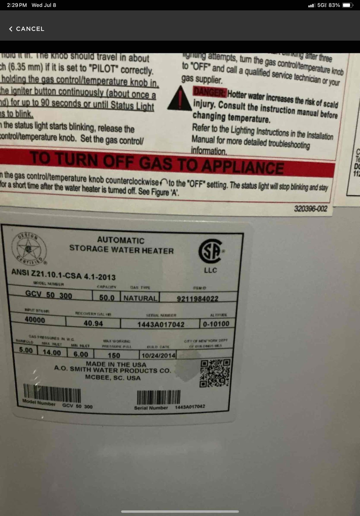 Customer stated that he wasn’t sure if gas for fireplaces was off. Tested the gas shut off valve and both valves were working properly. Stated to customer there may be another shut off behind finished walls but the accessible one is working properly and shouldn’t be an issue.
