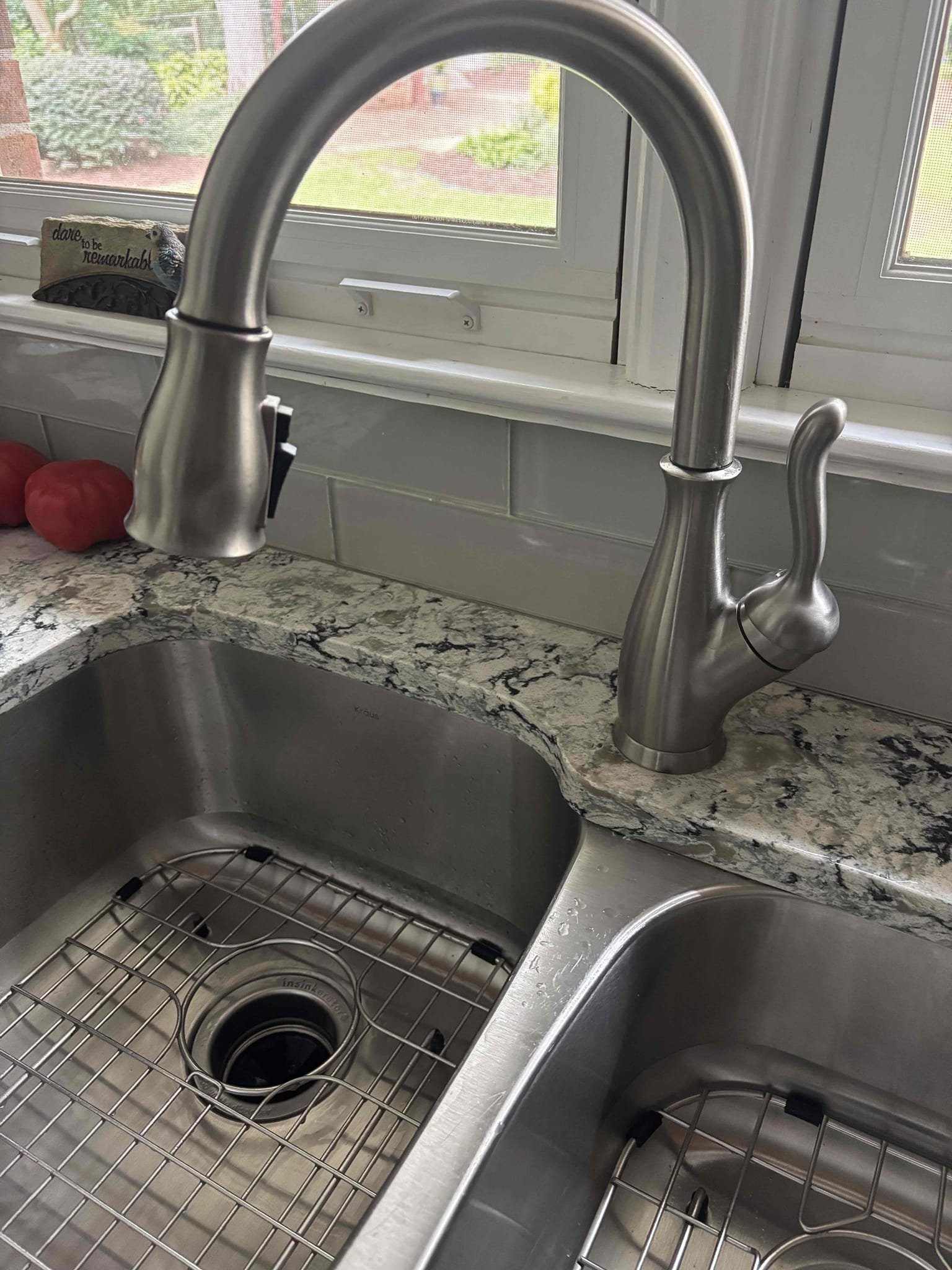 Upon arrival customer stated they are experiencing a leaking toilet and kitchen faucet. The faucet needs to be in the perfect position for cartridge to fully shut off. Customer denied estimates for faucet at this time. The toilet is leaking from a failed fill valve. Customer approved estimate for minor toilet rebuild. Replaced fill valve, Kohler flush tower seal and stem. Toilet is working properly at departure. Home pressure is currently at 80 psi. Informed customer they are on the line for too high of pressure for fixtures. Provided customer with estimate to replace Prv. Customer used $50 coupon.