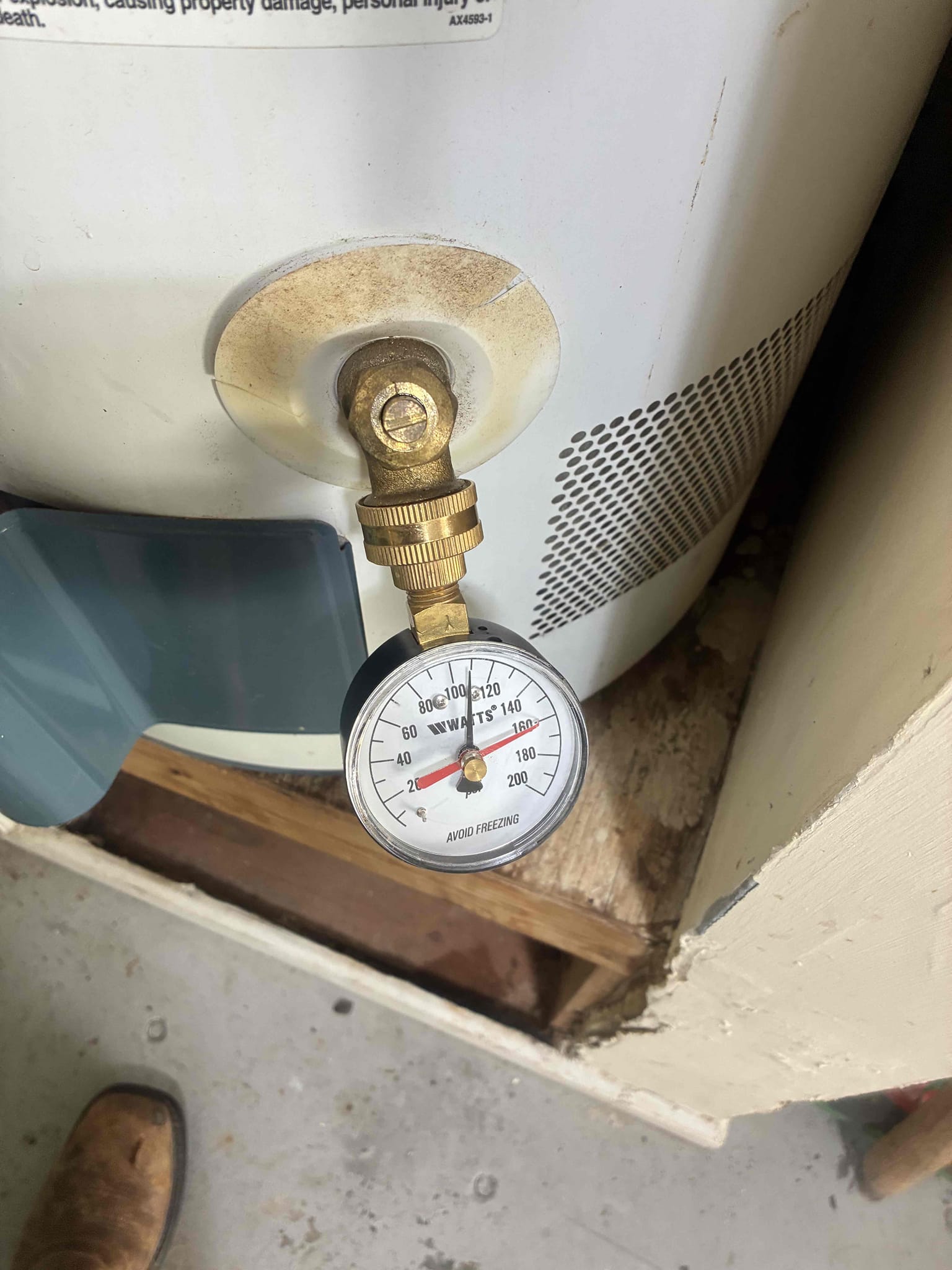 Customer looking for quotes on water heater. Will call back after speaking with son. Explained pressure is a concern being 105 PSI. 