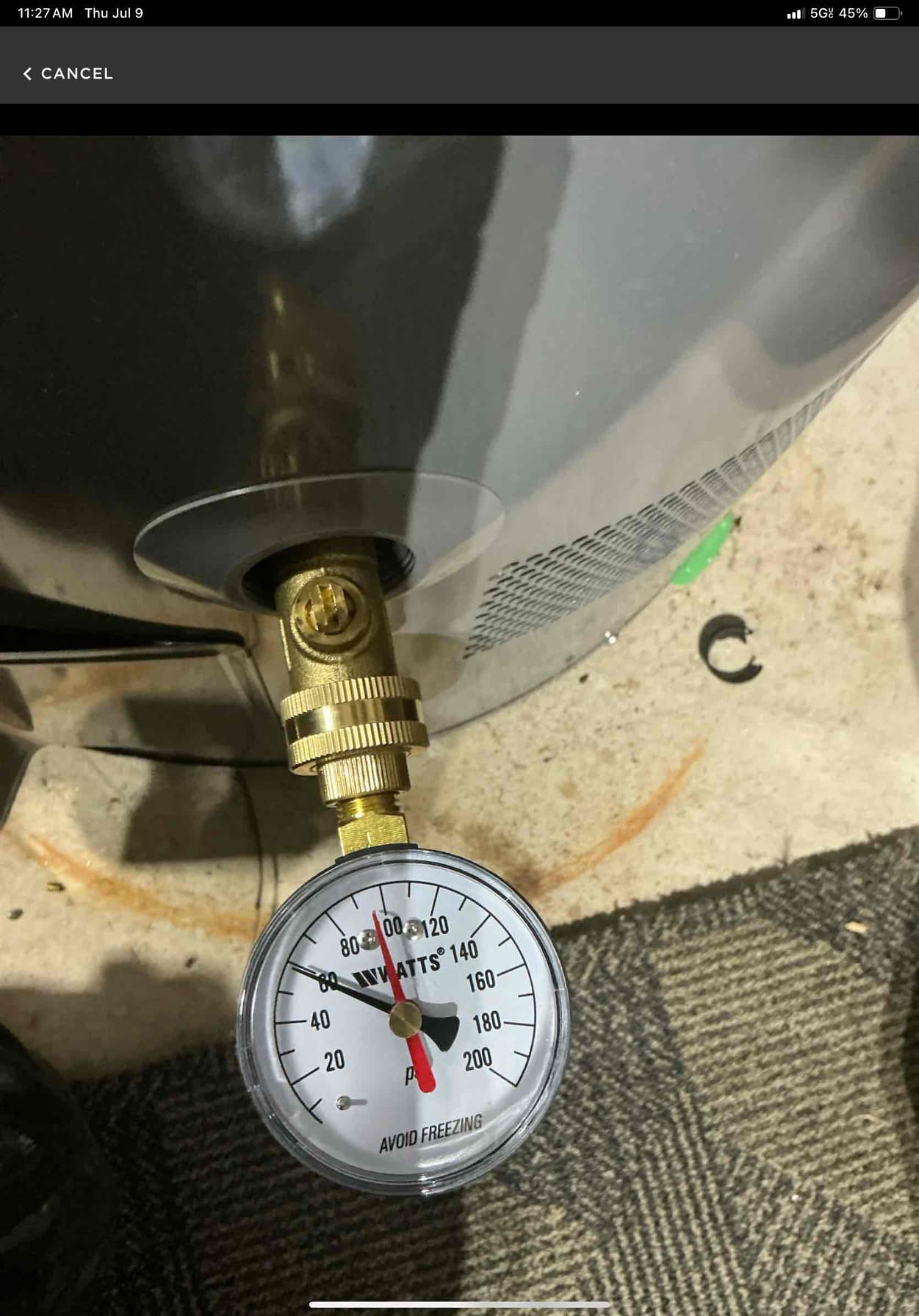 Customer stated that there was a leak coming through window that was under gutter drains. Tested all drains on patio and found that 2 drains weren’t draining properly. Used shop vac to clean out drains and then tested by running water through. Now drains are draining as it should. 