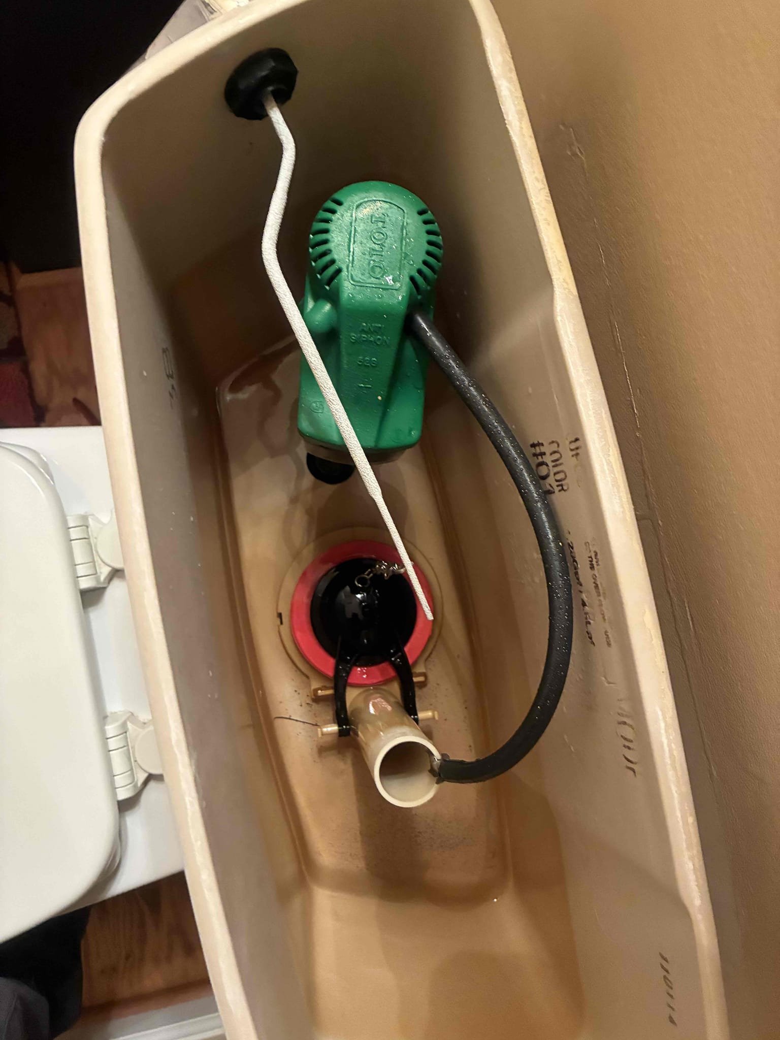 Customer had issues with both toilets running intermittently. Offered plumbing inspection, checked pressure and water heater age. After options and approval began minor rebuilds on both toilets. While doing work set up tankless flush to allow for descaling of system. After flush was complete ran water to ensure for leaks and proper function of all work. 