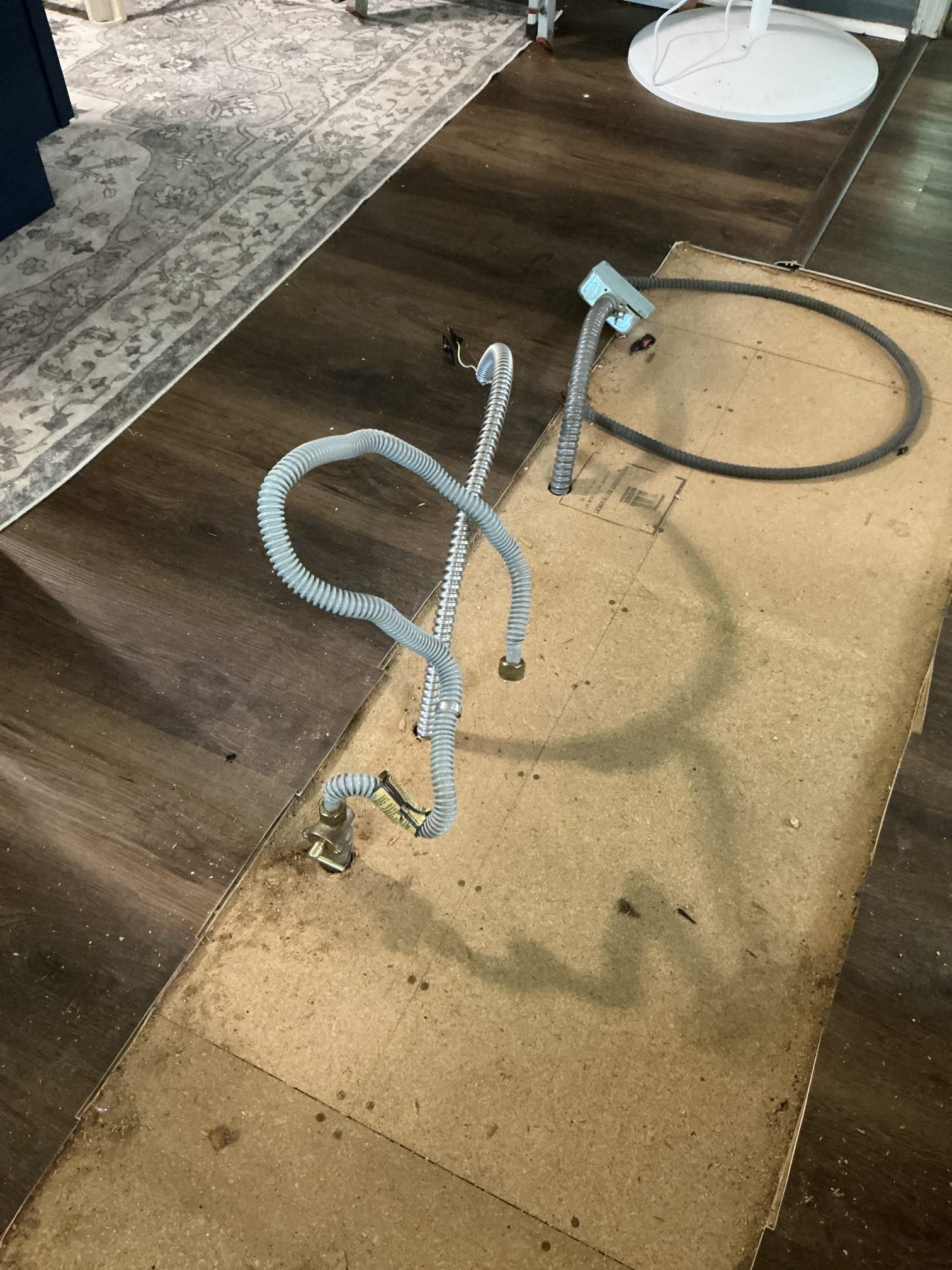 Shut off water to home and drain system. Cut out old stops in exposed kitchen for sink. Install new stop valves and extend up. Cut out broken cast iron waste arm for kitchen. Install new pvc waste arm. Test all work for proper operation. Clean work space 

Win with Chen membership!