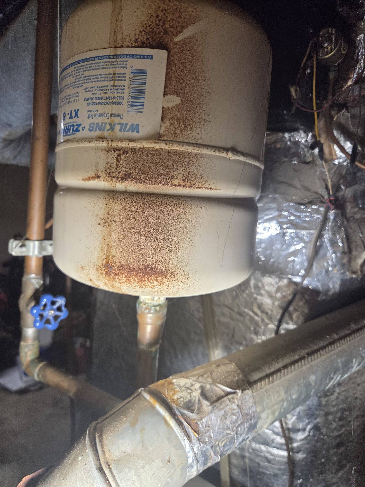 Call to provide estimate for water heater replacement.  

Mr. Fitsum has a 50 gallon water heater that has failed.  

After insurrection the unit,  we provided e estimate. A customer sypplied water heater (with or without PRV), and a Chen plumbing supplied water heater (with or without a PRV).

We discussed finance options, and how to apply. 

Specifically addressed the filtering concerns:
When purchasing a water heater,  you do not need to purchase any other items or material. We provide the rest.

We would also install a theem 50 gallon gas water heater. 

There are no taxes, additional fees,  disposal fees, or anything else that would change the cost of the job. 

Water was off to house,  pressure couldn't be taken. However, unit appears to be heater than 20 years old.