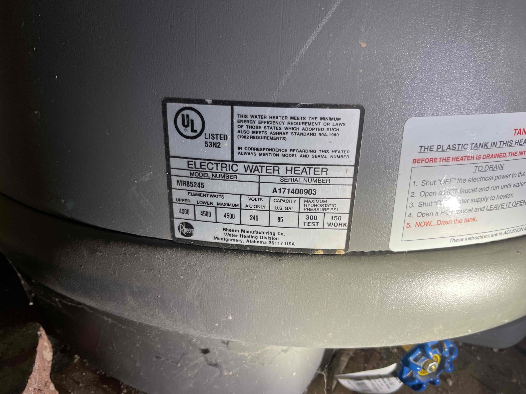 Came out for low water pressure. Customer was not having any significant drops in pressure, but static pressure downstairs was reading 40 psi. Customer said his master bathroom shower on the top floor had low pressure. Customer was losing around 10 psi due to gravity lowering the pressure moving vertically up from the basement. We received approval to adjust his PRV. Increased the water pressure to 65-70 psi. Customer tested his shower and confirmed water pressure had increased. We confirmed water pressure was not dropping more than 5-10 psi when a fixture was opened, indicating PRV was still working normally. Left quote to install a new RO system and gave customer a recommendation of the unit to purchase, as his current system is not needing his capacity needs. 