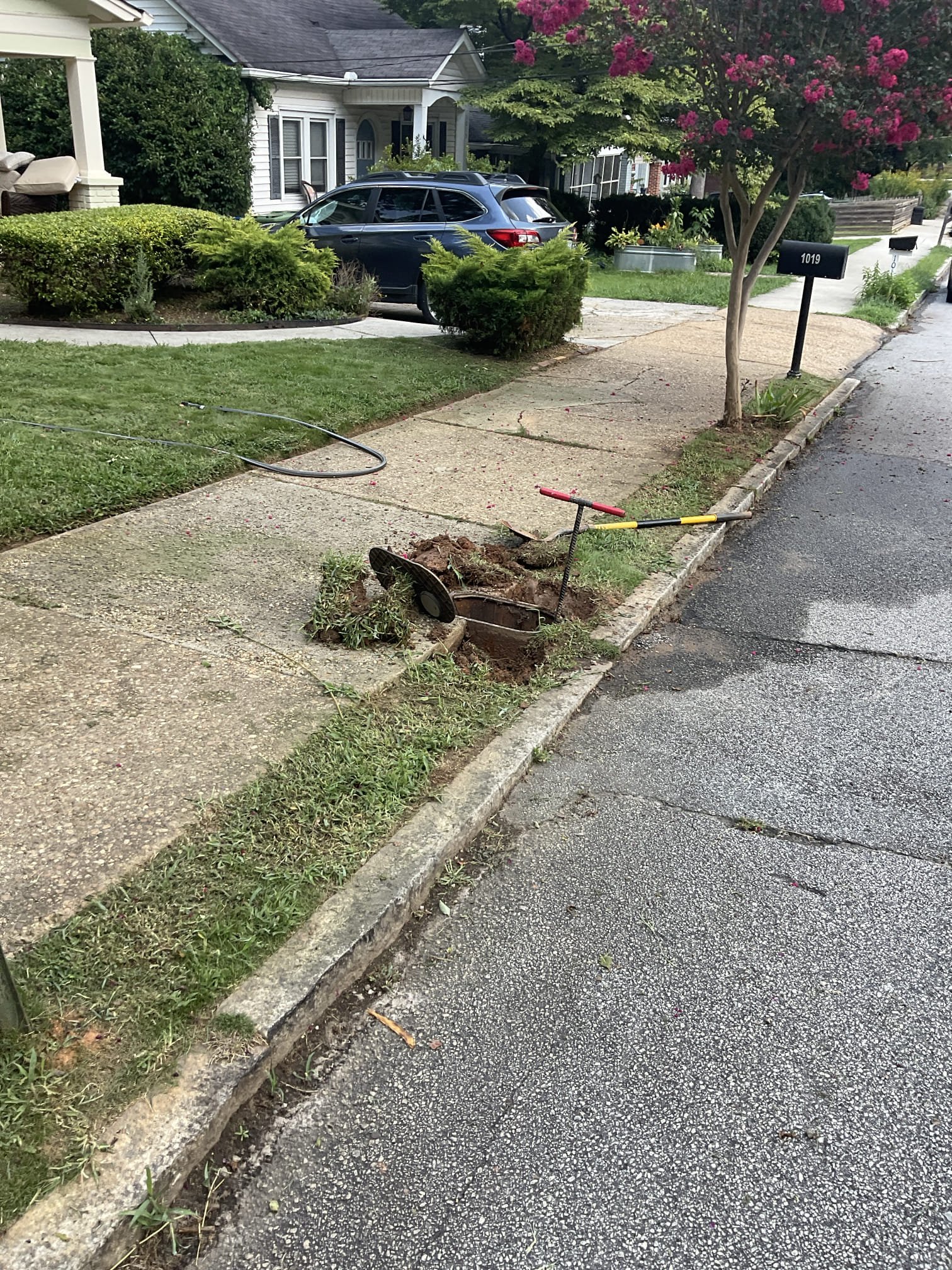 Fixed water leak at meter area today , Leak is at meter coupling connect to 3/4 copper pipe 