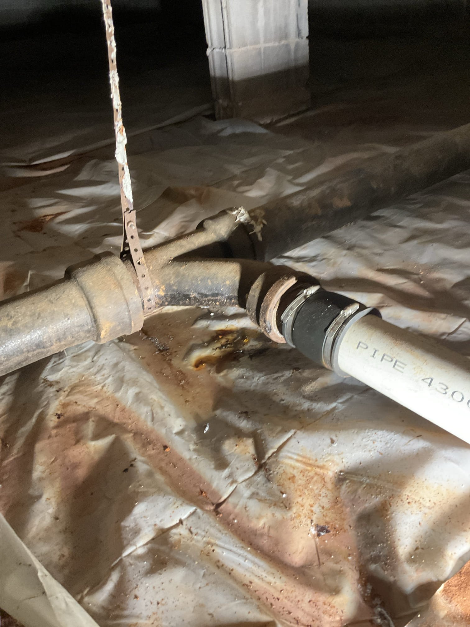 Quoted cast iron replacement job and schedule later this week 
