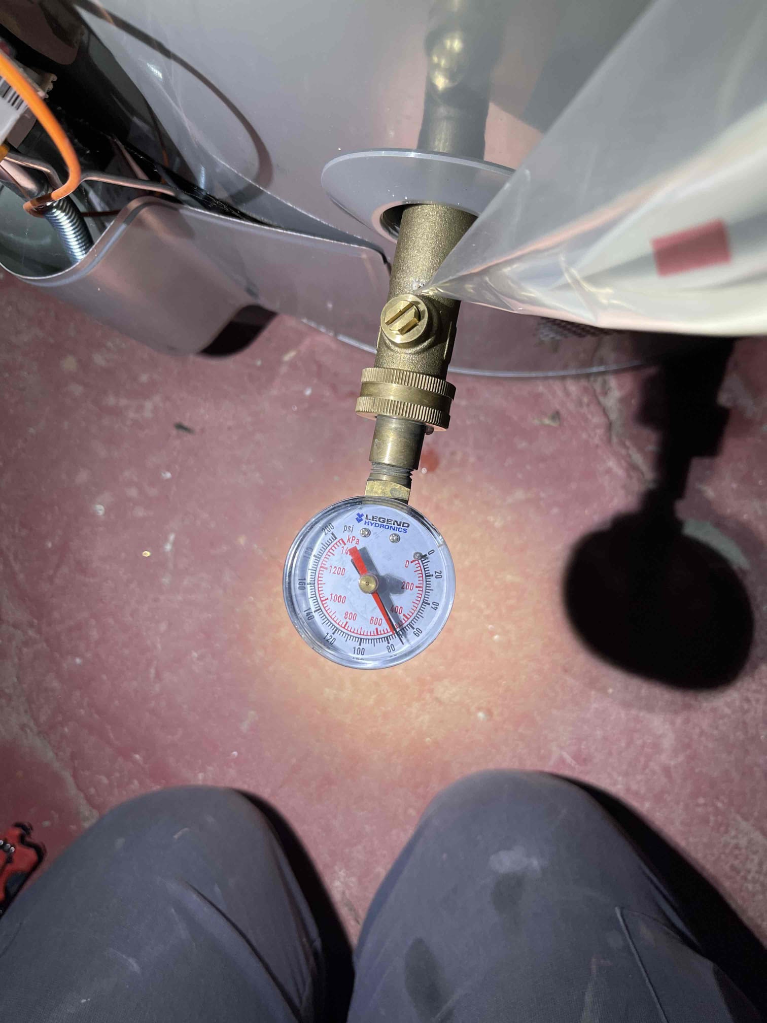 Came out to give a quote for the sewer line in the basement. Customer has cast iron drains running 75’ across the basement. We checked the pitch of the pipe with a level. Confirmed which sections seemed to have the most options and gave different options to replace the pipe inside. Customer has cast iron main drain, but we are unsure how much of it is the original cast iron. At least one section has been replaced to install a cleanout. We found the drain line to be holding water at the second cleanout, and showed the customer that it was doing this. Recommended we do an assessment of the mainline before replacing sections of pipe, as homeowner stopped flushing toilet paper awhile ago due to having back ups in the cast iron, and she would like to be able to flush paper again. If mainline is having problems, drain will back up even if piping inside home has been replaced. 