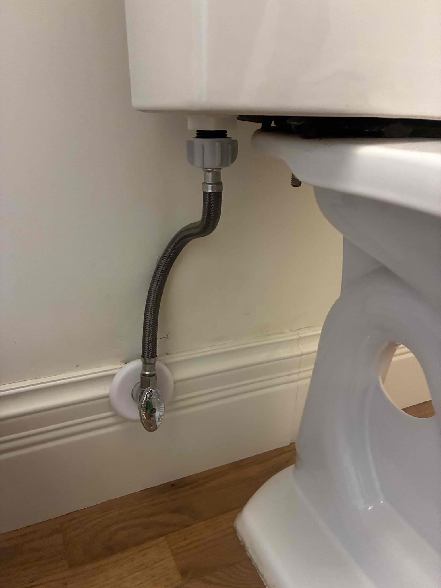 Customer had toilet issues toilet, not filling up and tower not staying in place. Offered small plumbing inspection. Customer stated majority of piping was redone. Gave customer option and after approval performed minor rebuild on toilet in order to address issues also tightened stem in faucet in same bathroom. If issue returns will need to repair faucet after work was complete checked for leaks and proper function.