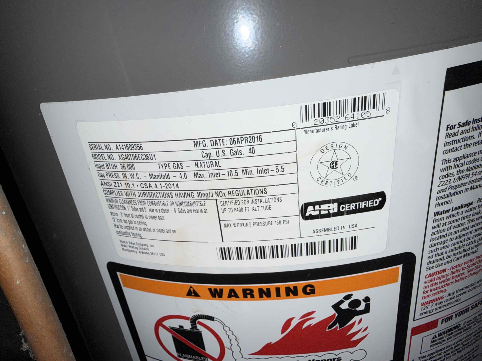 Water heater leaking upon arrival. Customer stated the water heater has been leaking for a few weeks and she’s ready to get it replaced. Informed customer there was no repair option for the water heater but we could replace it. Gave customer estimate, customer stated she has two more companies coming out today. 