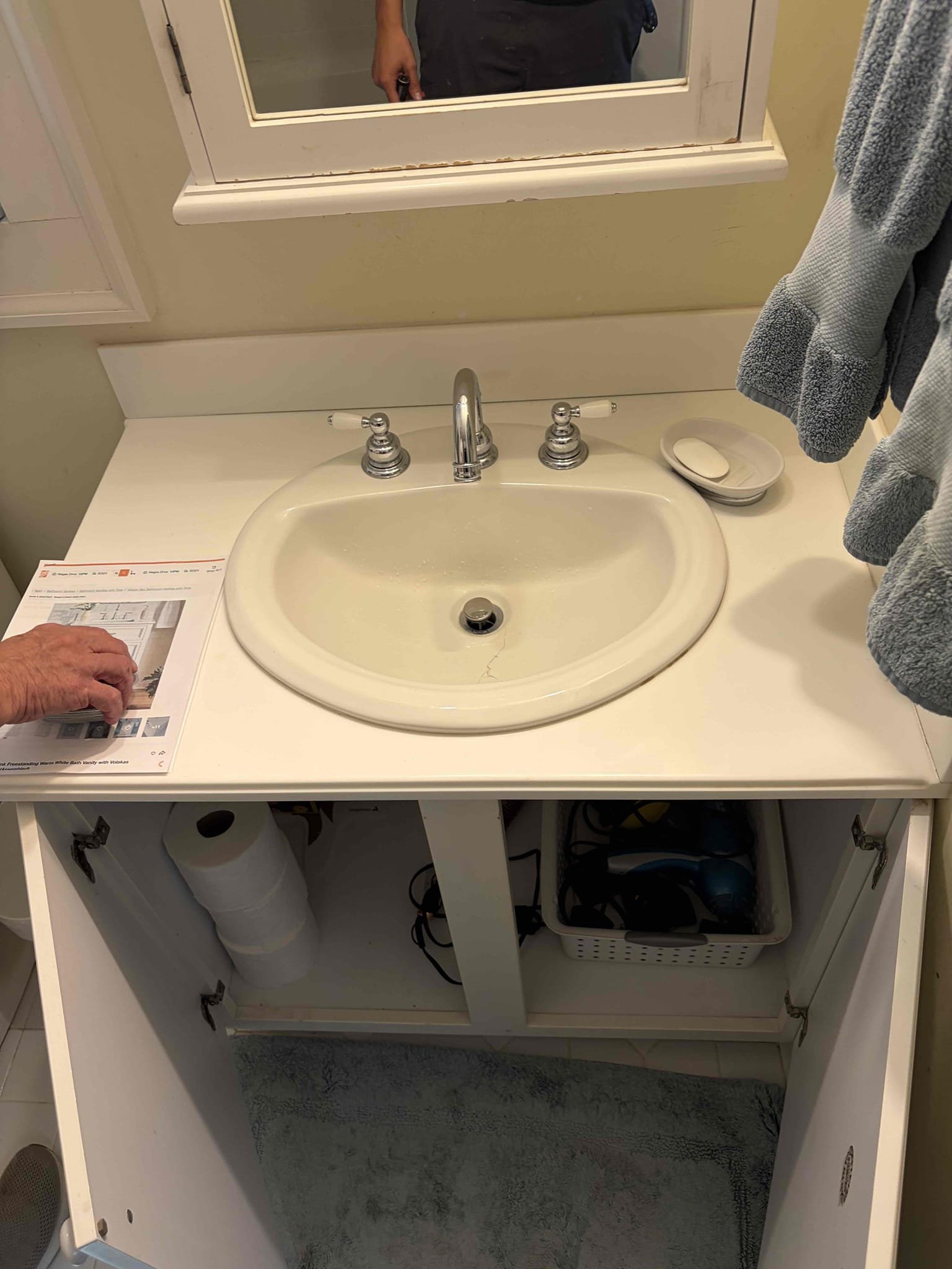 For this customer they had called us out to install one vanity and two toilets installation. Gave different solutions of what we can do with it, water pressure is at 45 psi. Customer will give us a call when they have everything 