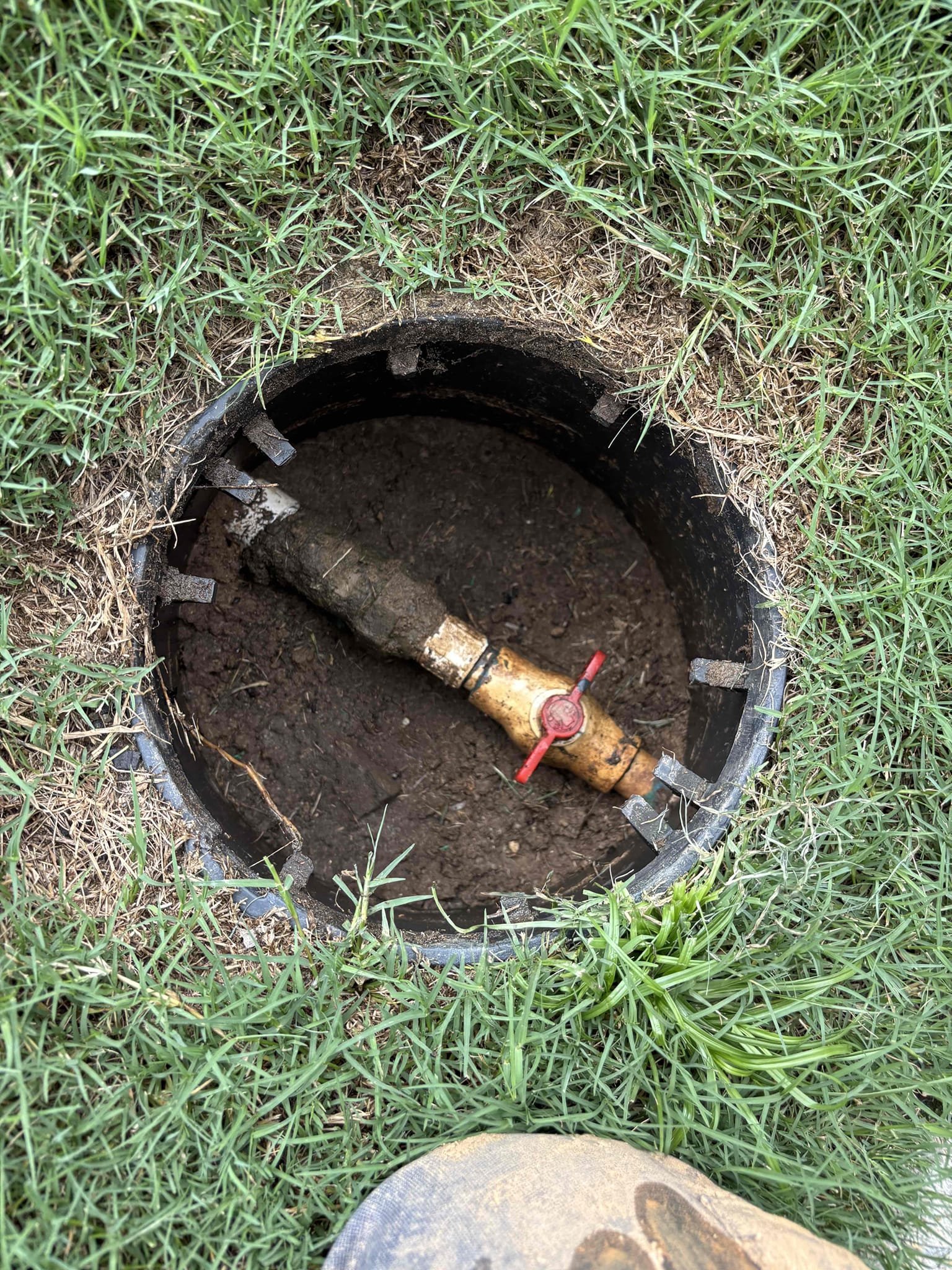 Upon arrival, customer stated he is having a leak come from irrigation. Customer also stated he does not use irrigation. Found ball valve, ball valve leaks when turned on. Customer stated he just wants to leave irrigation off. After inspection found home water pressure to be sitting at 110 psi informed customer PRV has failed and will need to be replaced. Provide provided customer estimate to replace PRV. Customer denied estimates at this time.