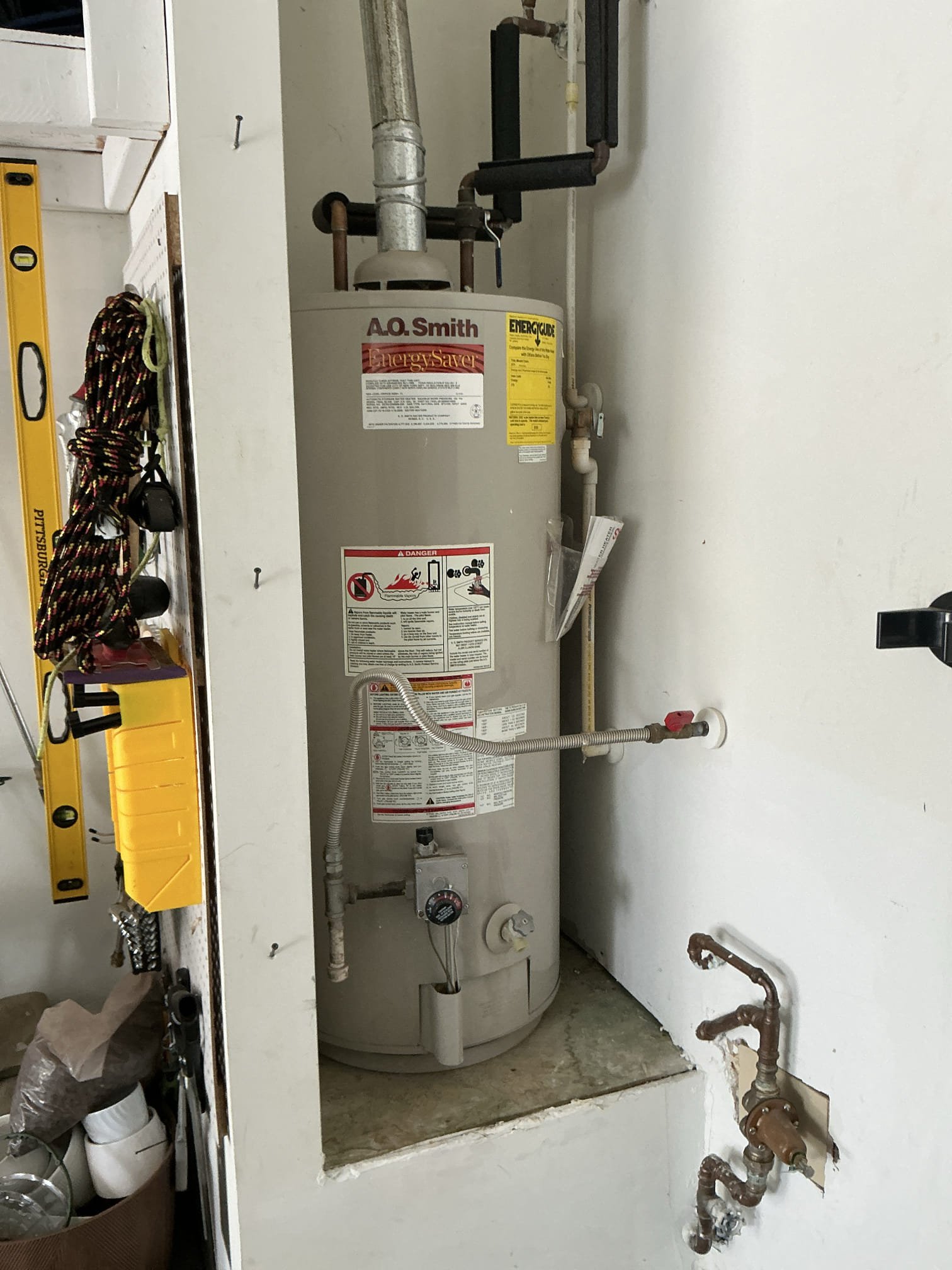 Customer wanted to get quote on heater replace water heater that is 23 years old. Left estimates for new heater replacement and also an option to install customer supplied heater 