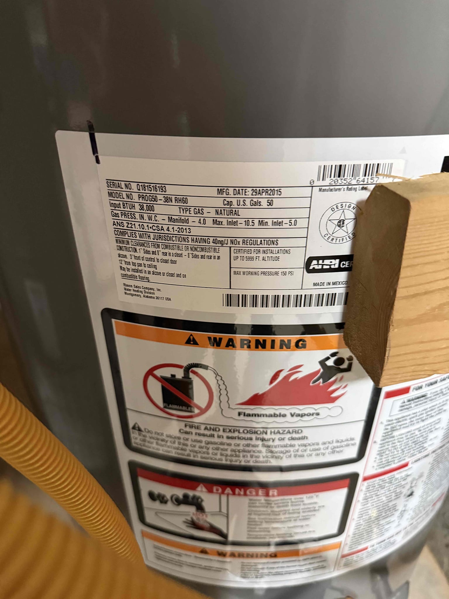 Customer wanting options to replace his water heater with either tankless or a 12 year tank. Customers water heater is 11 years old and he is starting to get quotes to replace it. Gave customer estimate to replace with a rinnai tankless and one to replace with a 12 year tank. Customer is going to review the options 