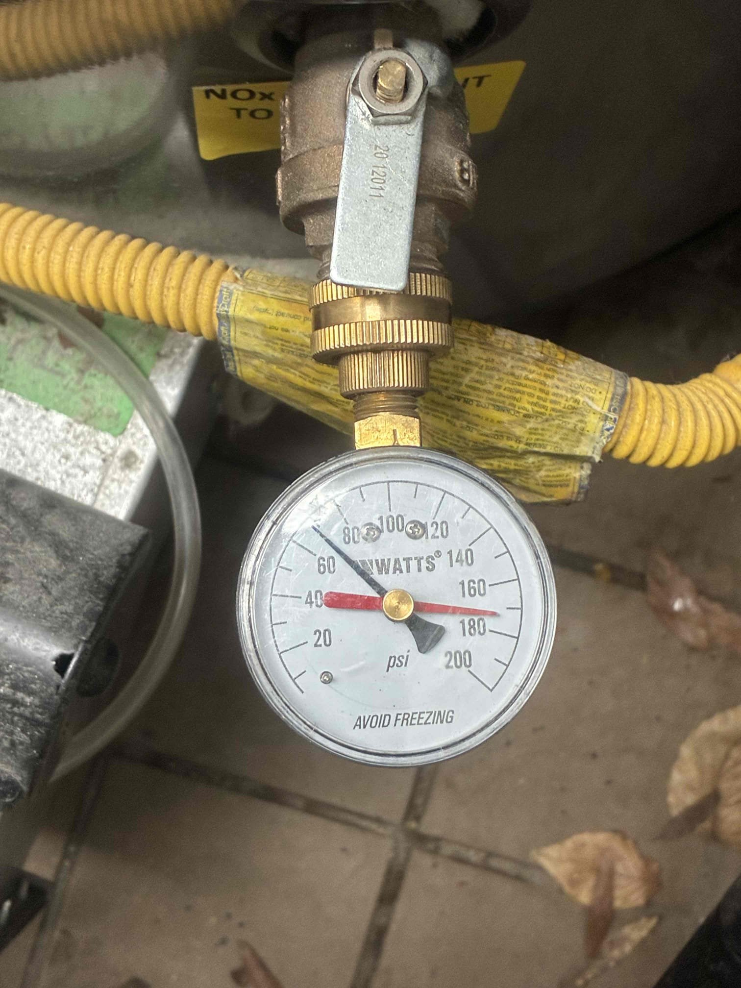 Customer had high pressure and small drip on PRV. Also customer states bad sewer smell throughout restaurant. Found vent entirely disconnected from main vent for women’s bathroom. Gave options for repair/replacement replacements. After approval. Replaced regulator and connected vent for women’s bathroom to main vent line. Also ran water in all floor drains. We could find in order to ensure proper water level in P traps below to prevent smell. If issue continues will return to further address smell issue.
