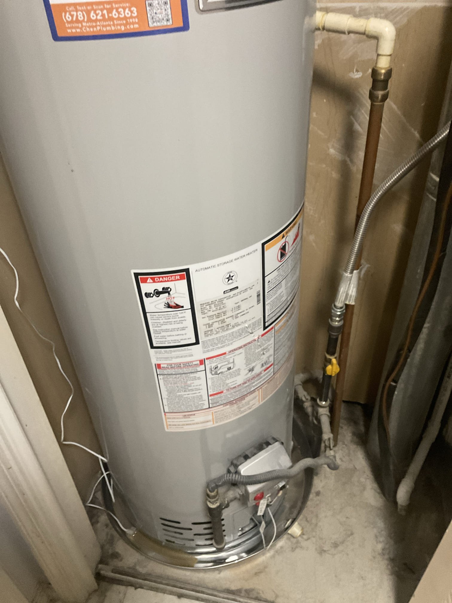 Did member visit today , Replaced water heater shut off valve , add water heater pan and leak smart valve 