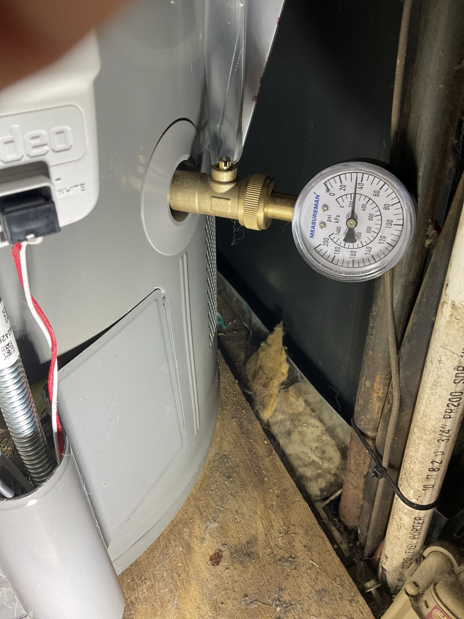 Did toilet Tank minor rebuild with new fill valve , flapper , supply line 