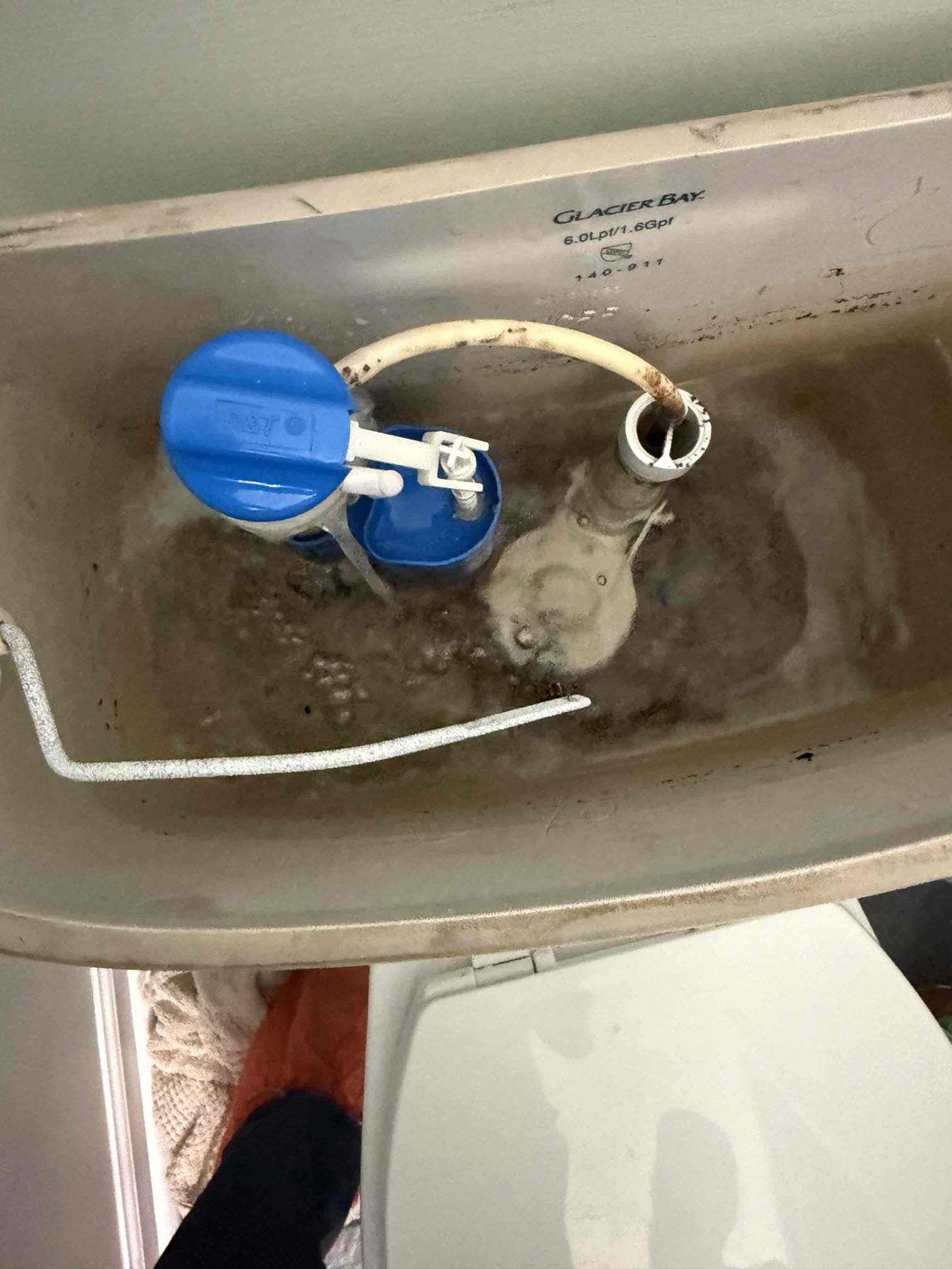 Toilet fill valve needing to be replaced upon arrival. Customer stated the fill valve was broken so they tried to replace it but they couldn’t get the nut loose. Informed customer we could install the customer supplied fill valve and install a new flapper in the toilet. Gave customer estimate, customer approved estimate. Installed new customer supplied fill valve and a new 2 inch flapper. Turned water back on to check for leaks and found no leaks. Toilet is working properly and no leaks upon departure 