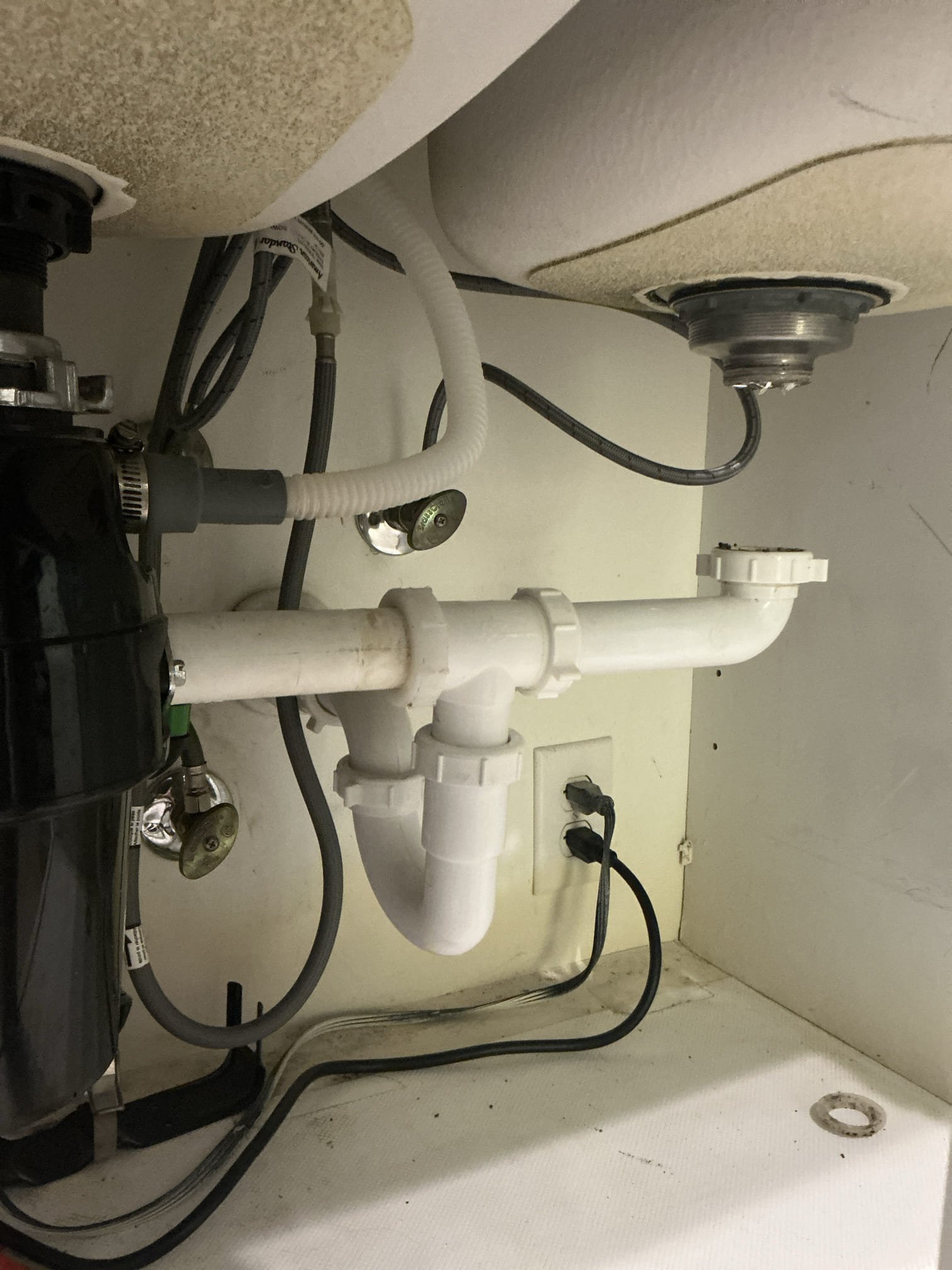 Customer is purchasing unit and would like estimates on repairs found on home inspection. Left estimates for kitchen drain repair and new faucet install.