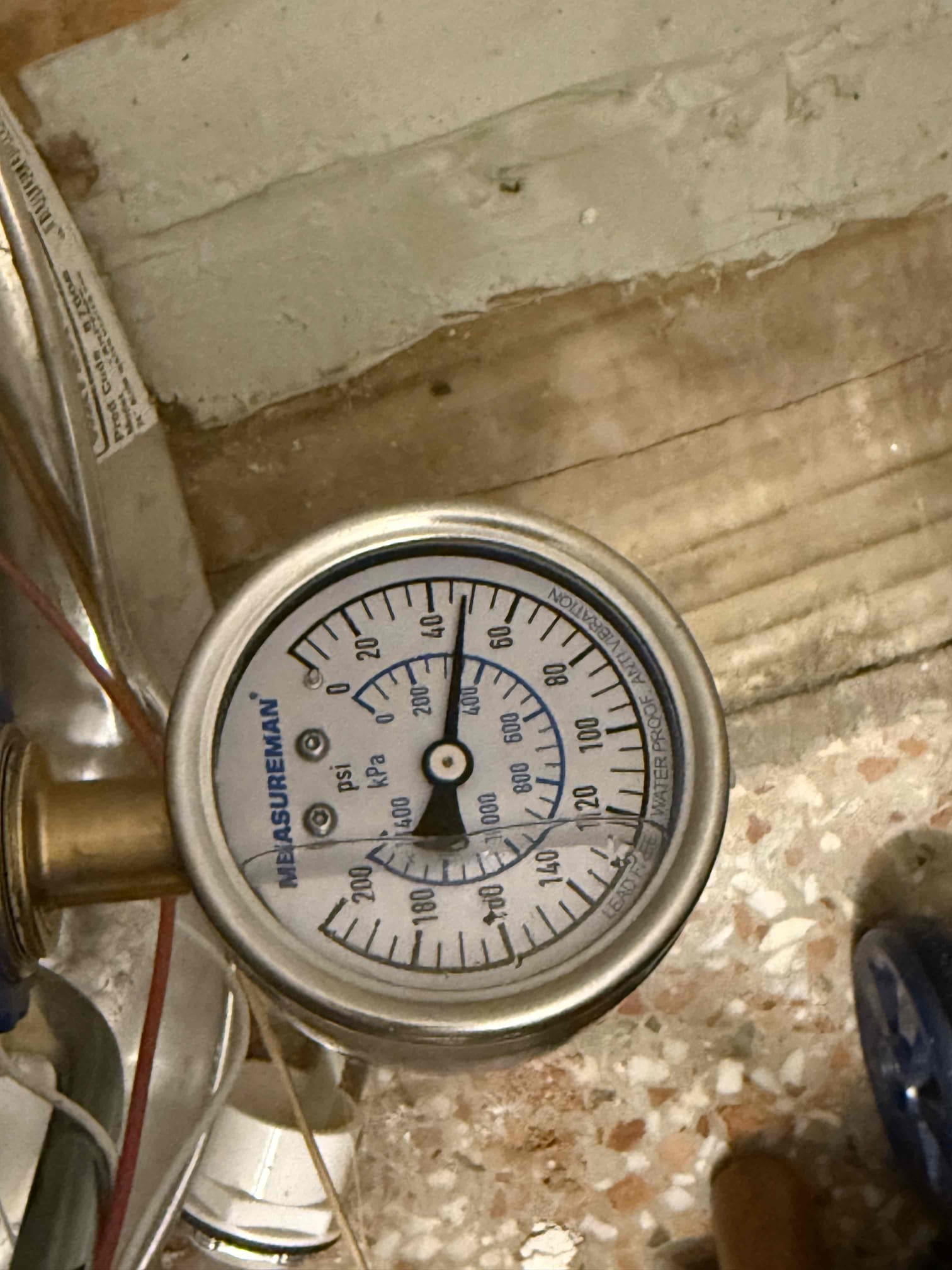 We will use our equipment specialized for locating to attempt to locate waterline coming into house