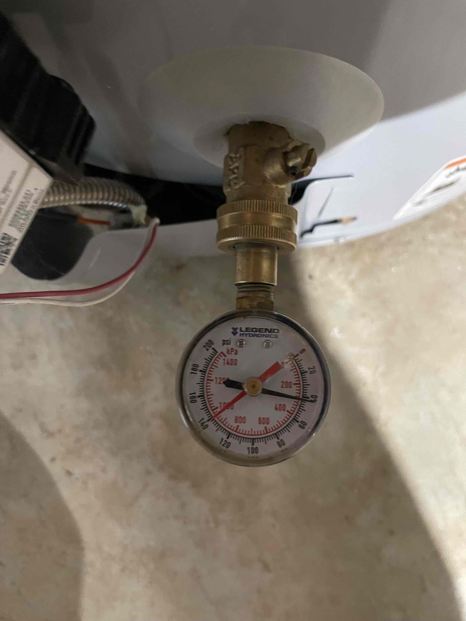 Came out for a kitchen sink not draining. We found the kitchen sink upstairs is tied into the drain with a downstairs kitchen sink. The pipe they both connect to is cast iron running under the slab. We have option to jet the line to try to restore proper flow, and also gave options to replace/reroute the pipe. Homeowner has two hose bibs that leak constantly when they are turned on. Also gave options for an old shower valve that is constantly dripping. Water pressure tested in the normal range. We emailed over quotes so homeowner can discuss it with her spouse before they make any decisions due to the scope of work required to address the drainage issue. 