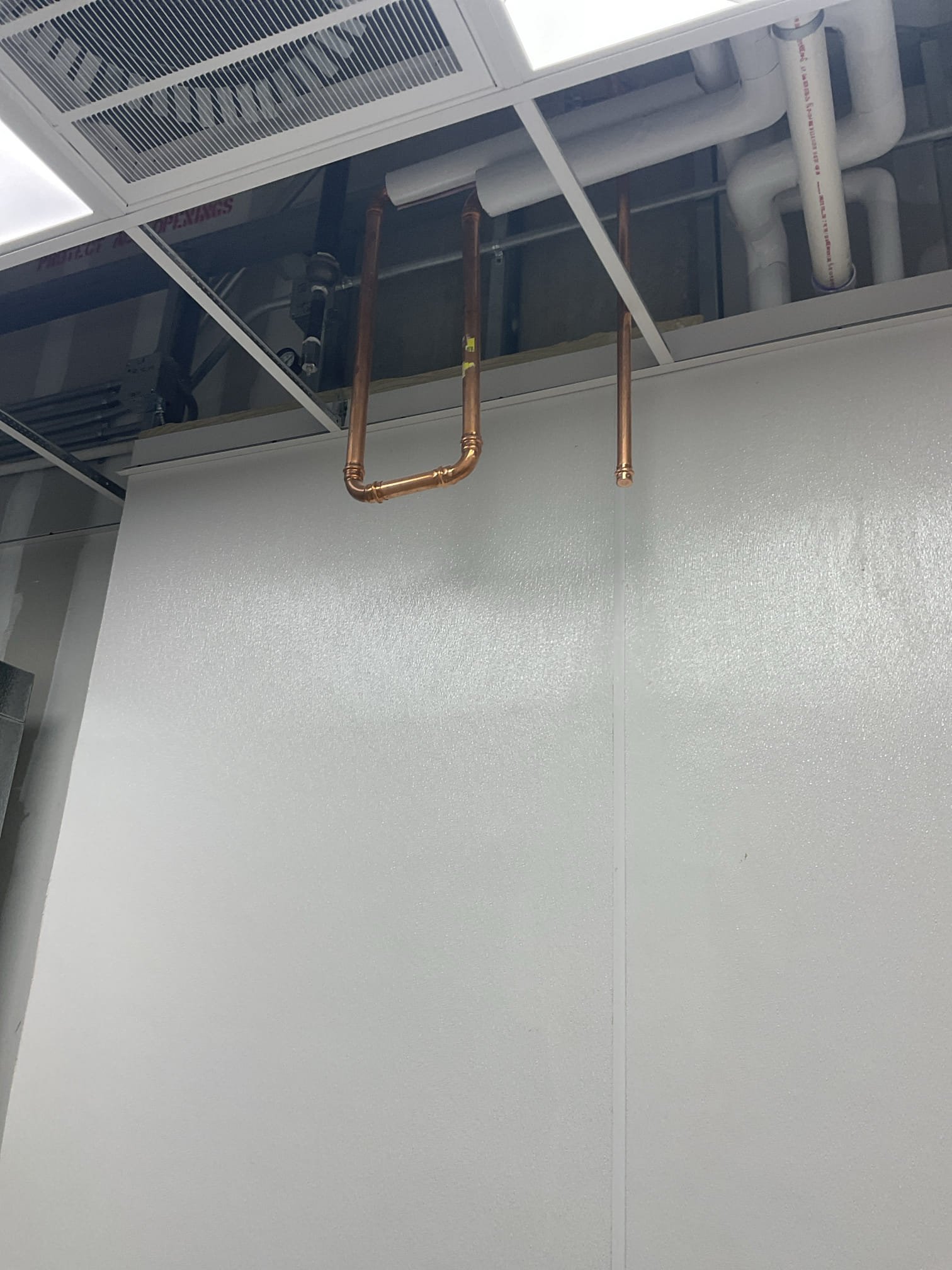 Quoted restaurant trim out job 