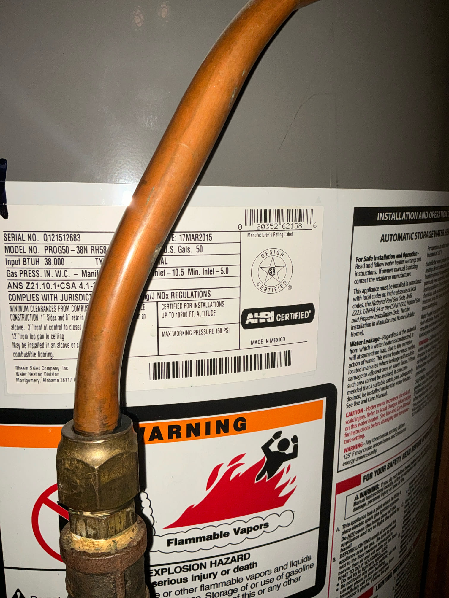 Snaked master shower drain with 25’ hand auger. Ran everything in bathroom group to test. Left everything 