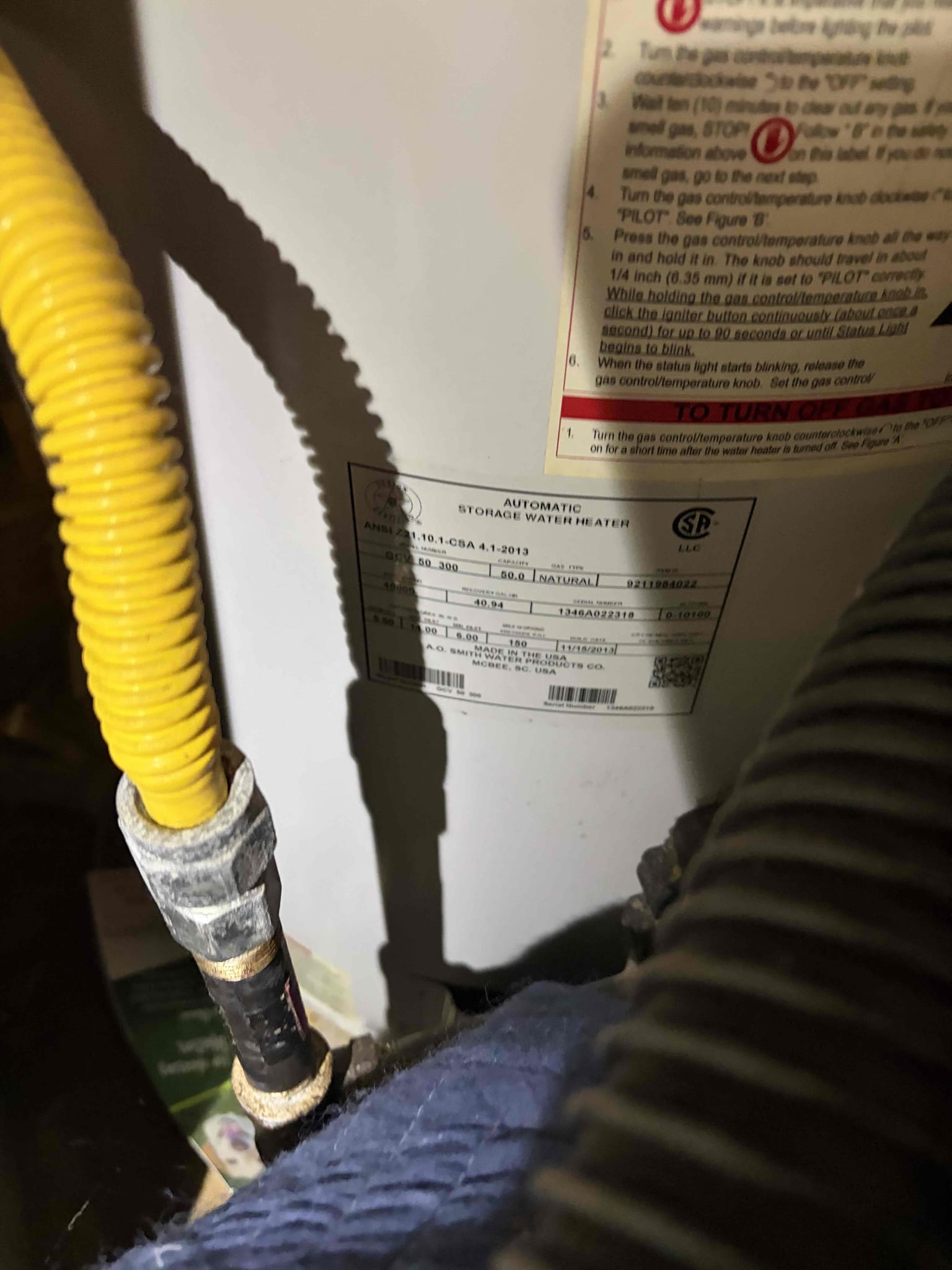 For this customer, there water pressure is a 75 psi, the water heater is bit old, the tub is an 3 handle shower valve, Berber branded. I gave a few options of what we could do for them, recommend to replace the three handle shower and bring it up to code to a single handle faucet. I didn’t mention if we repair the faucet, we might have to source the stem for the shower.