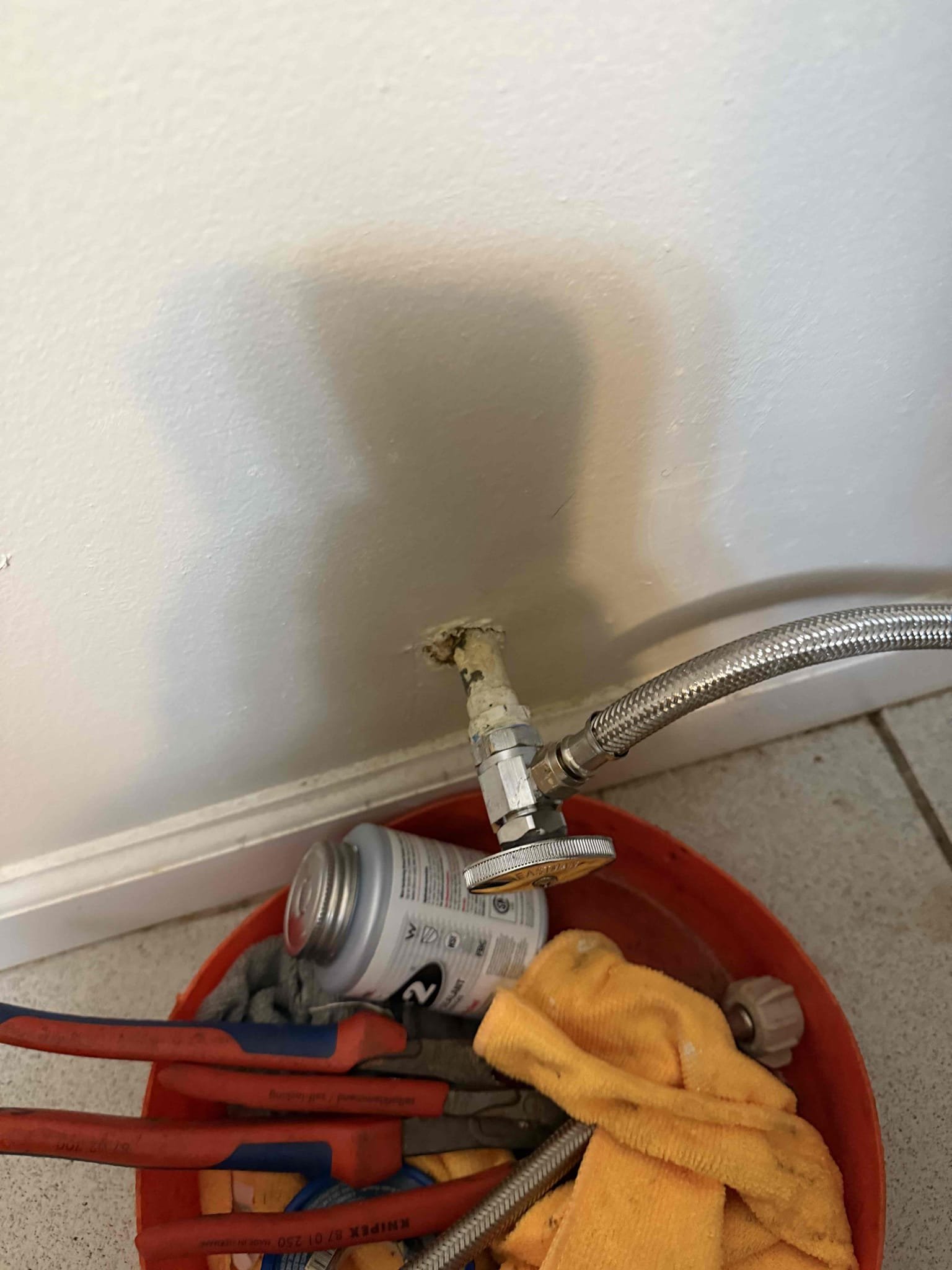Customer stated that they needed service valve for toilet replaced because toilet was constantly running. Checked out toilet and found that toilet was indeed running and service valve wasn’t shutting off water all the way. Also found that toilet was leaking from tank bowl. Recommended customer to have toilet replaced or repaired and service valve replaced. At this time, customer just wanted service valve replaced so went ahead and install new service valve and tested. No leaks present at this time in service valve is working as it should. Also found that water heater is over 10 years old and would recommend replace. Will send estimate estimates for plumbing repairs that are recommended.