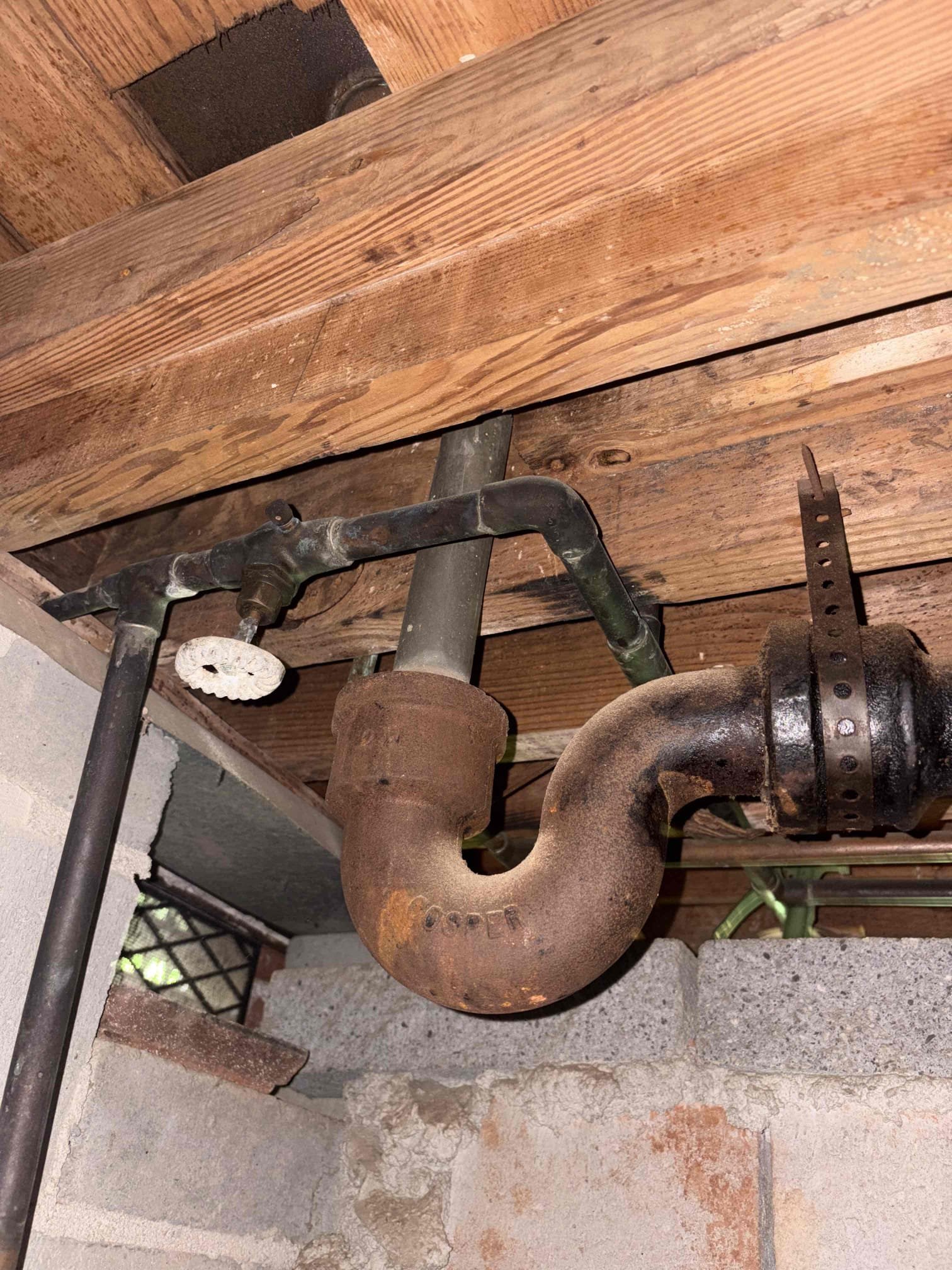 Diagnosed all plumbing needs. Customer wants new shower valve with new handles, shower head and spout. Also wants lavatory faucet replaced with new handles. Lavatory faucet is on a vintage sink and has no shut off valves and does have galvanized stub outs. Informed customer it is possible to add shut off valves but there is a risk removing old galvanized lines that could turn into opening access in Tile to water lines for lavatory faucet. home has historical vintage bathrooms. No names found on any faucet or fixtures. Recommended customer since it is a history bathroom and she doesn’t want any damages to have a specialized contractor come to open access points for replacements wanted.
 