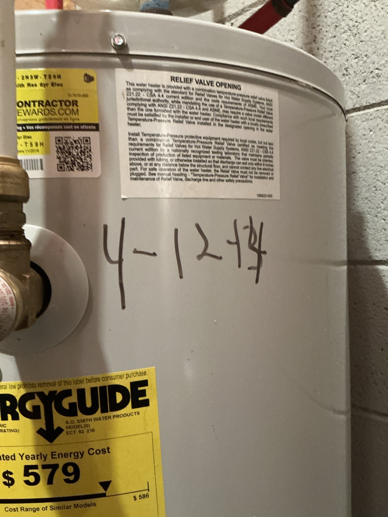 Diagnosed no water flow from icemaker box. Home has been repiped from poly b to pex. The icemaker box was never replaced to pex and was abandoned on the poly b line in ceiling below. Left estimate to install new pex icemaker box up. Also left estimate to replace water heater 