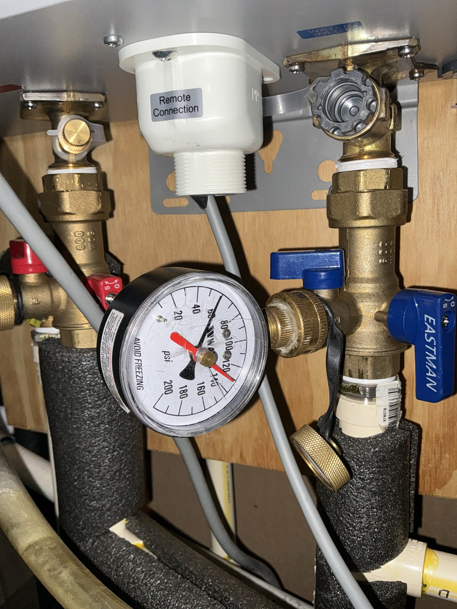 Shut off water to toilet in hall bathroom. Rebuild internals with new flapper and fill valve. Test toilet for proper operation. Pressure is at 60 in home. No other plumbing issues at this time.