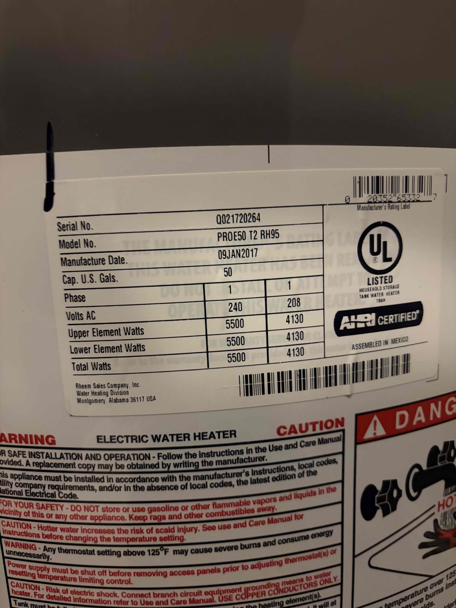 Upon arrival, customer stated he is wanting to replace 10 year old garbage disposal. Noticed that the dishwasher hose is missing loop and is clogged. Provided customer with estimate to replace garbage disposal, customer approved estimate. Replaced garbage disposal with customer supplied garbage disposal. Also installed loop on dishwasher drain and vacuumed drain hose and cleared blockage. No leaks at departure. Garbage disposal is working properly at departure.