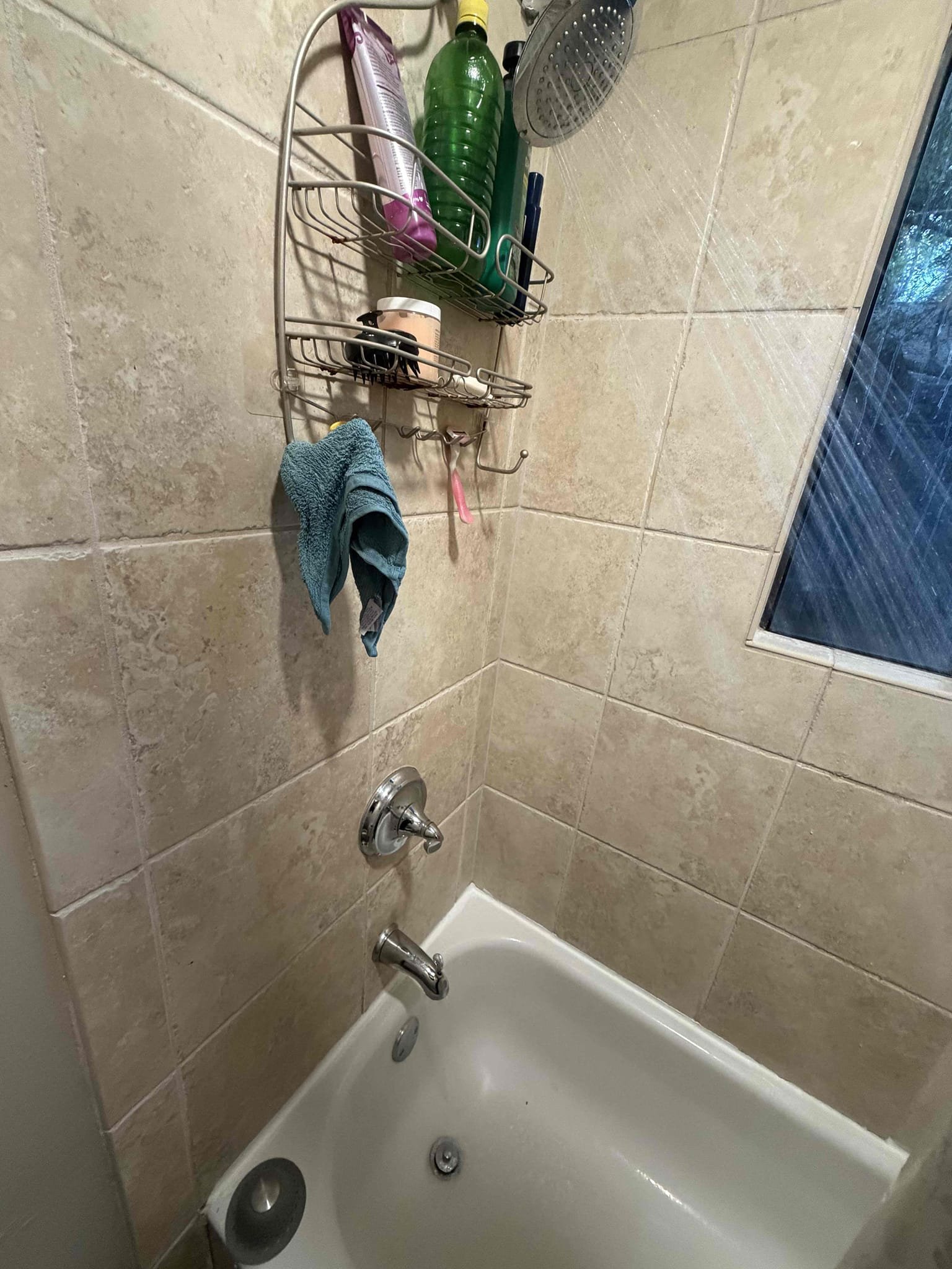 Upon arrival, customer stated when trying to shower, tub spout was allowing water to pass through. Informed customer we would have to place about due to diverter failing. Customer approved estimate. Soldered on new half-inch copper mill, and install installed new tub belt. Caulk base of tub spout. Shower is working properly at departure. No leaks at departure.