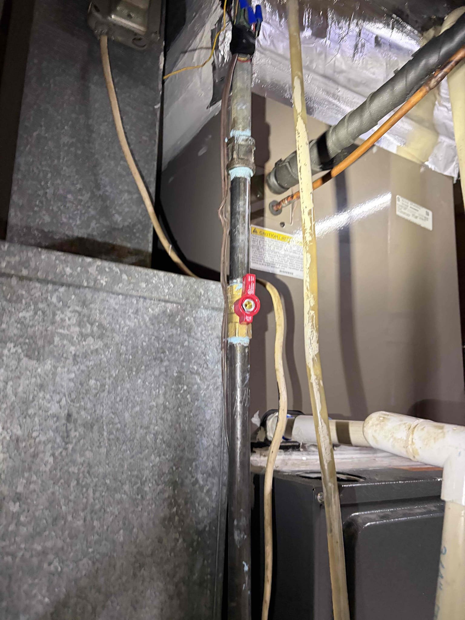 Replace supply line for the water heater
Replace gas shut off valve for the furnace 
For this customer came out to inspect a couple gas leaks that they were having at their home Atlanta Gas Light had came out and notified that there was a gas leak from the gas wet for the water heater and then there is a gas leak at the shut off valve for the furnace so therefore what I did is replace the half-inch gas valve for the furnace along with a half inch union to complete the project and the main reason why I replaced the union is because it was a little corroded so therefore, I just swapped that out once that was completed there’s no gas leaks from there. I tested with the bubbles to indicate that there are no leaks moving on from there. I looked at the water heater, gas line and swap that out for a new half inch gas line connected it straight into the shut off valve and connected to the sediment trap of the heater once that was complete there are no leaks. The filtration system looks really 