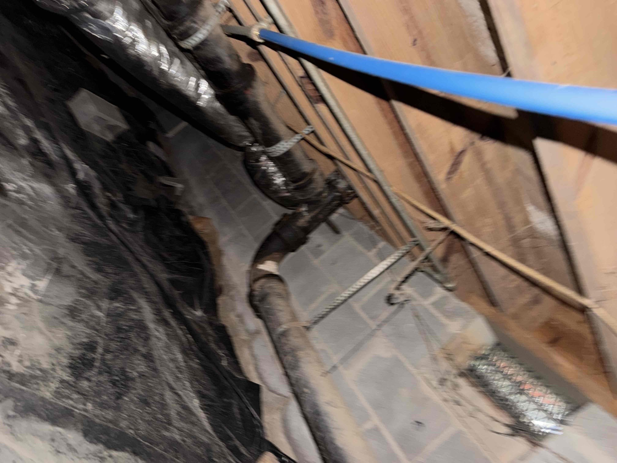 Customer stated that there was moisture on walls. Checked out area where customer seeing moisture and I don’t believe there’s any plumbing inside those walls. Also, customer mentioned that air duct vent was closed and was sweating which could’ve caused the moisture on the wall. At this time, customer didn’t want to proceed with cutting sheet rock. Also did a whole house inspection and found that there is still cast-iron at home and also a few other things. Will send estimates for a recommended repairs.