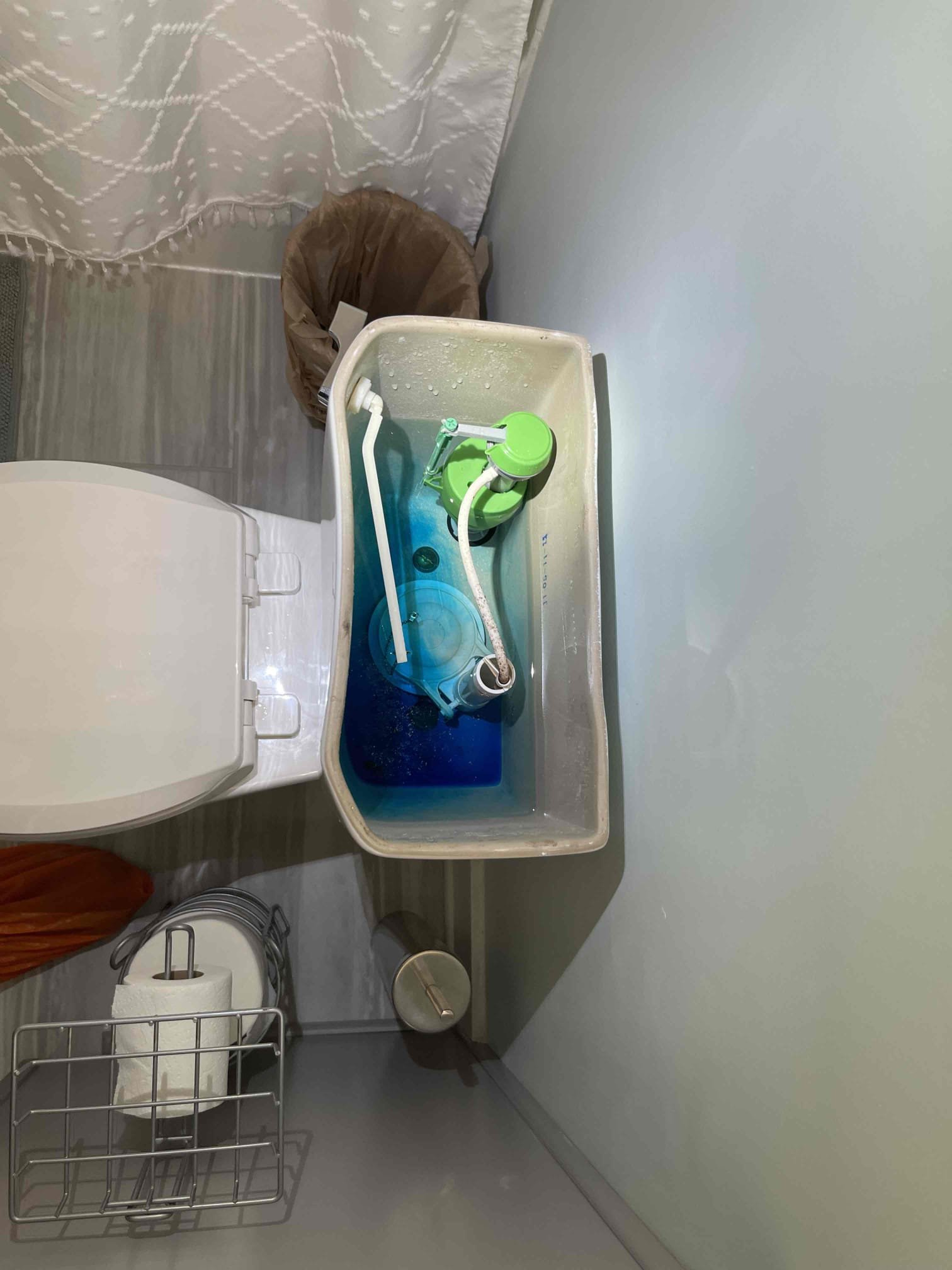 Came out for annual inspection. Checked all fixtures in the house, and flushed water heater. Only issue we found was the master bathroom toilet is slowly leaking water through the flapper. This is likely due to the fact that this is the primary toilet in the home, and is getting more usage than the other toilets. We left quote to rebuild the tank. No further issue at this time. 