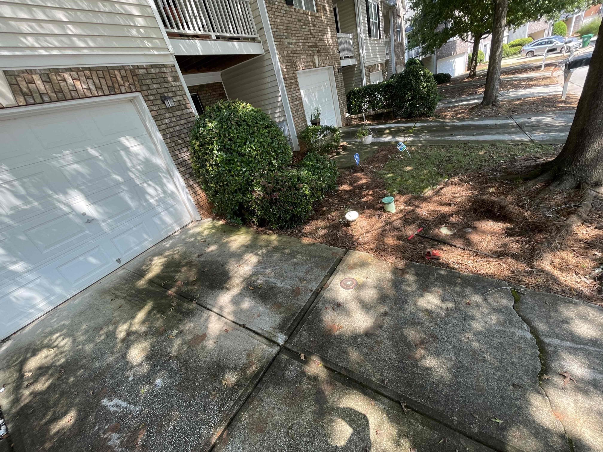 Came out for a leak in the yard. Wet spot was in the same location as a previous leak. We received approval to dig it up. Exposed the area all the way back to the concrete in the front porch and found the water was slowly leaking out back under the slab from an area we could not access and coming out into the yard. We drained the hole and turned the water on so the homeowner could see and confirm for themselves that the water was coming from that location. It is a very slow leaking losing .01 gallons ever 7-10 seconds. Believe it is a pinhole In The copper pipe as this was the cause of the previous leak. Other neighbors on the same street are also experiencing leaks in the yard. Returning Monday to replace line. 